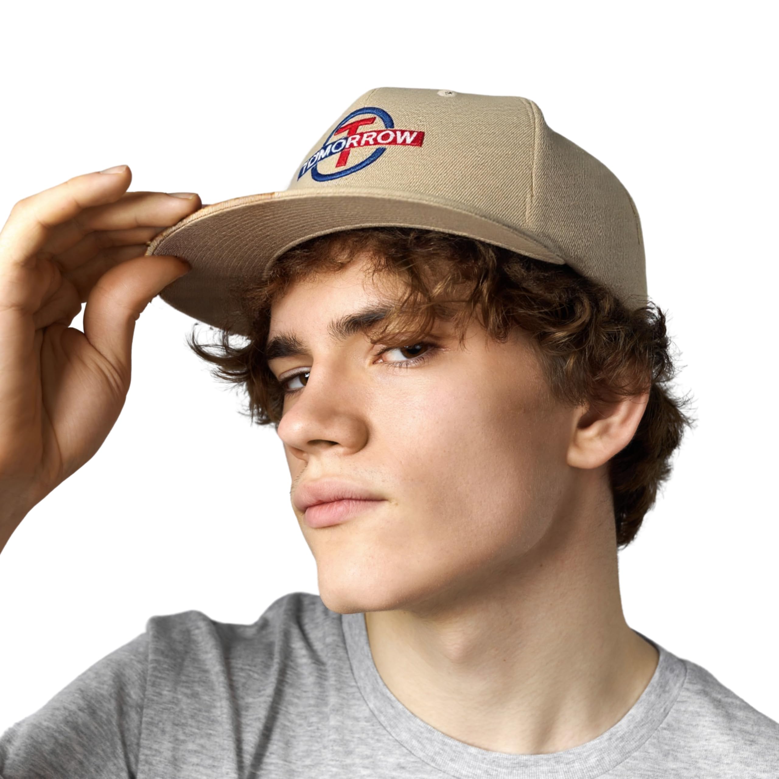 Tomorrow FashionTomorrow Hip-Hop Cap for Men | Adjustable Flat Brim Hat | Cool Streetwear Hat Style | Men Classic Flat Brim Hip-Hop | Classic Snapback Cap | Snapback Cap for Men