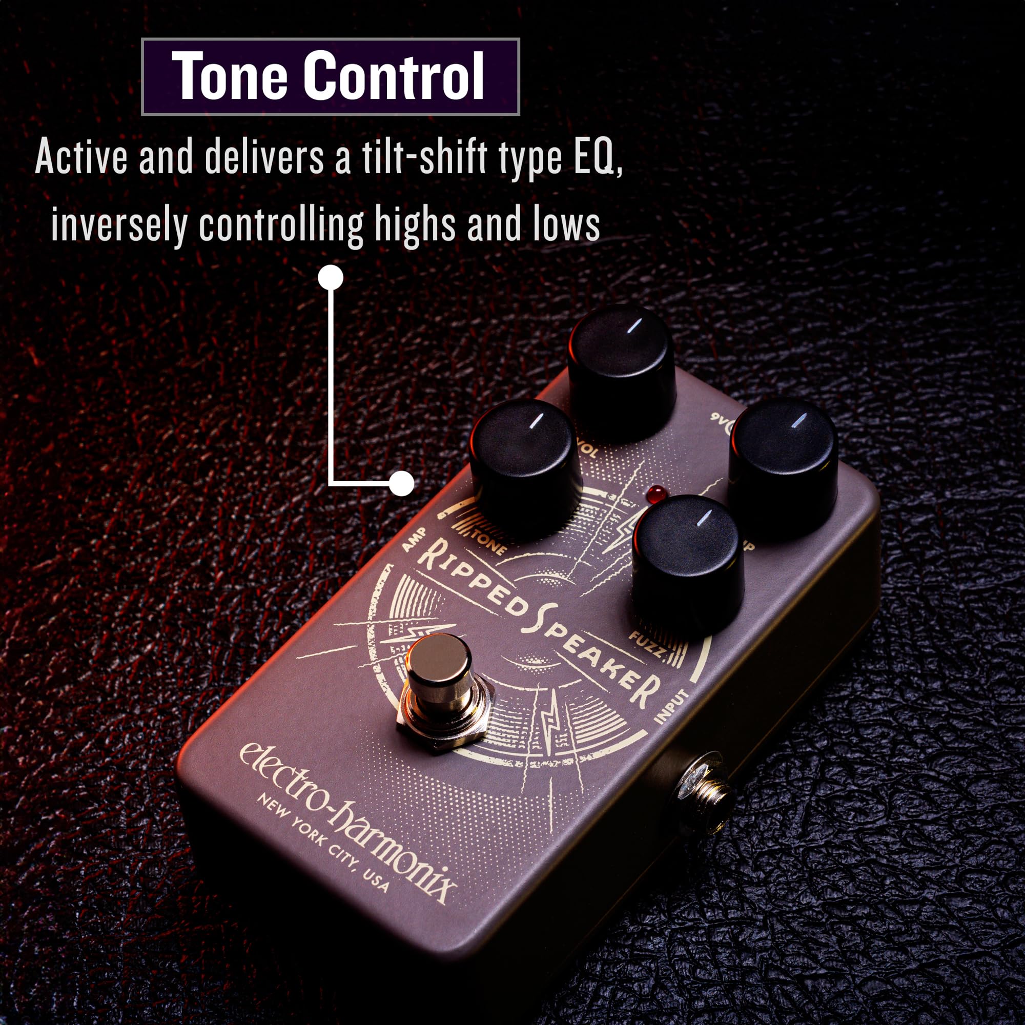 Electro Harmonix Ripped Speaker Fuzz - Distortion do gitar