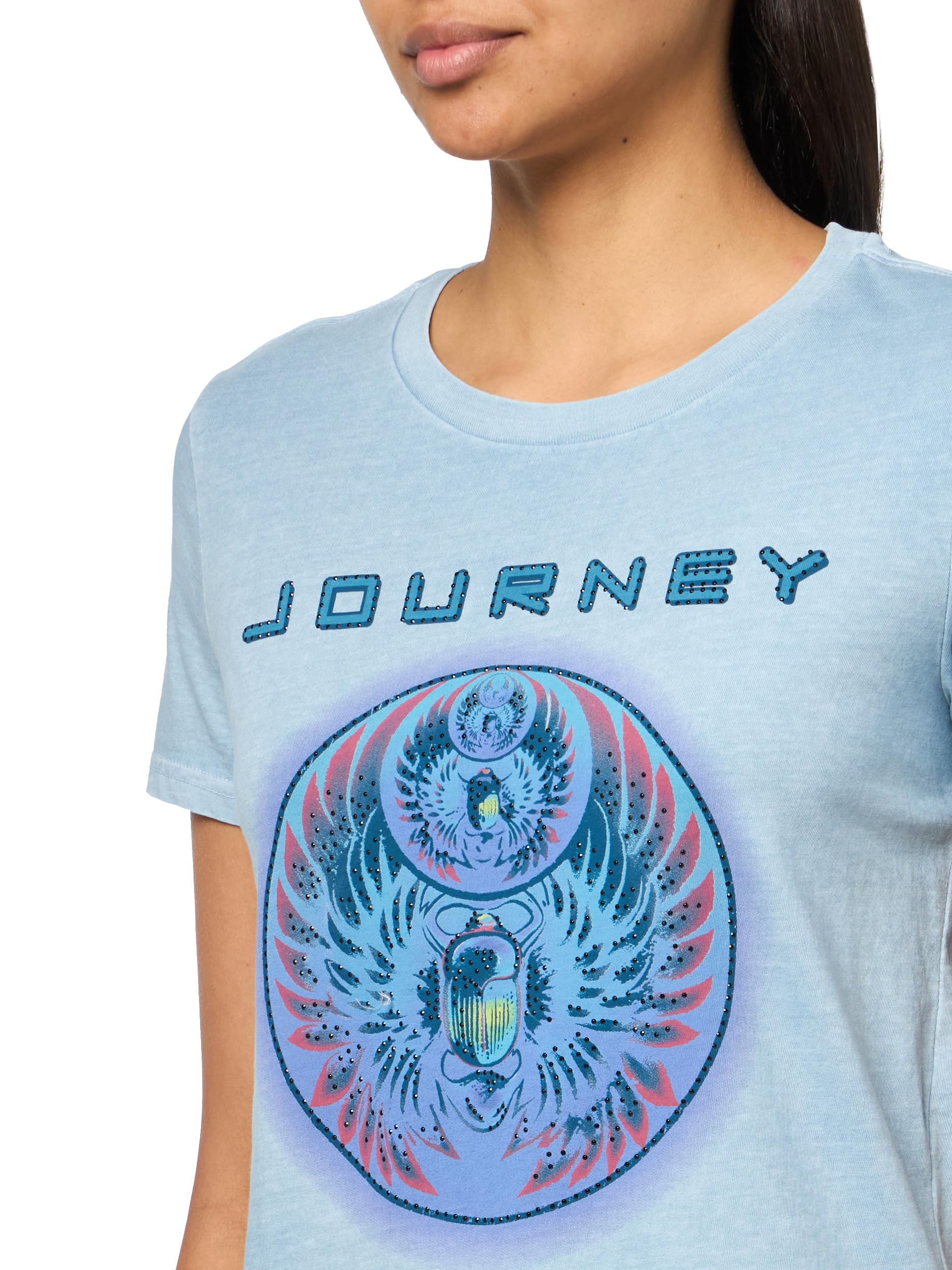 Lucky Brand Journey Beetle Shine Classic Crew Journey Beetle Shine Classic Crew Donna