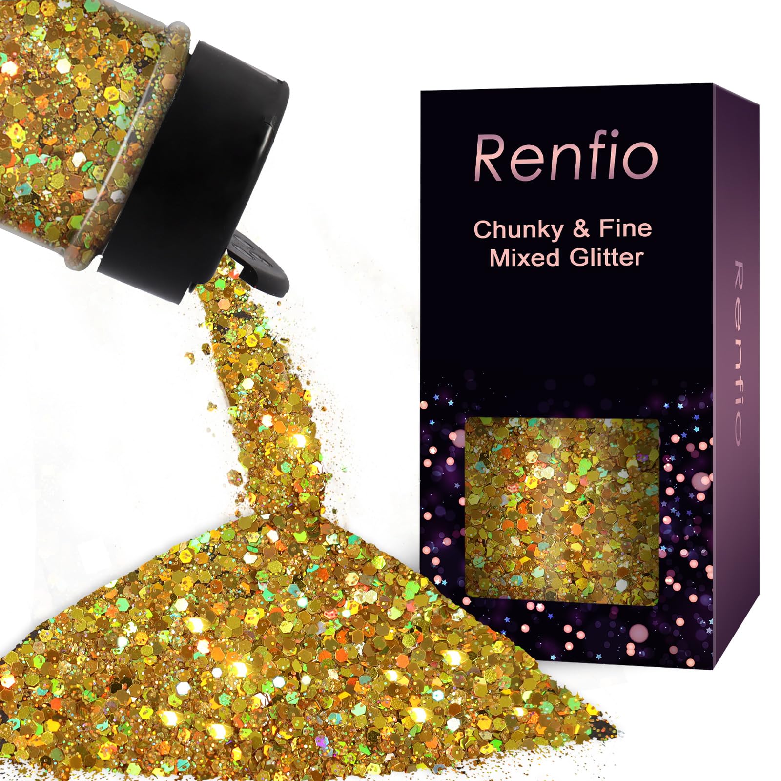 Renfio Holographic Glitter