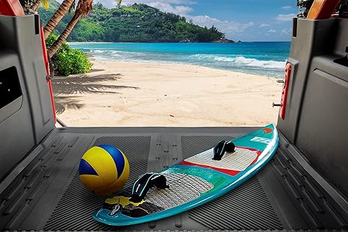 Miniatura 8 de AUTOSAVER88 Alfombrillas para piso y maletero para Jeep Grand Cherokee L 2021-2024, TPE ajuste a la medida, protección para todo tipo de clima,