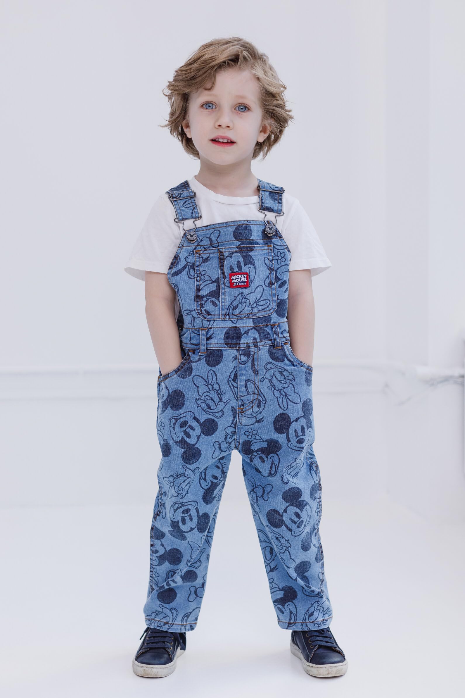 Disney Mickey Mouse Jeansjacke, Overall, Shorts, Hose, Kleinkinder bis große Kinder