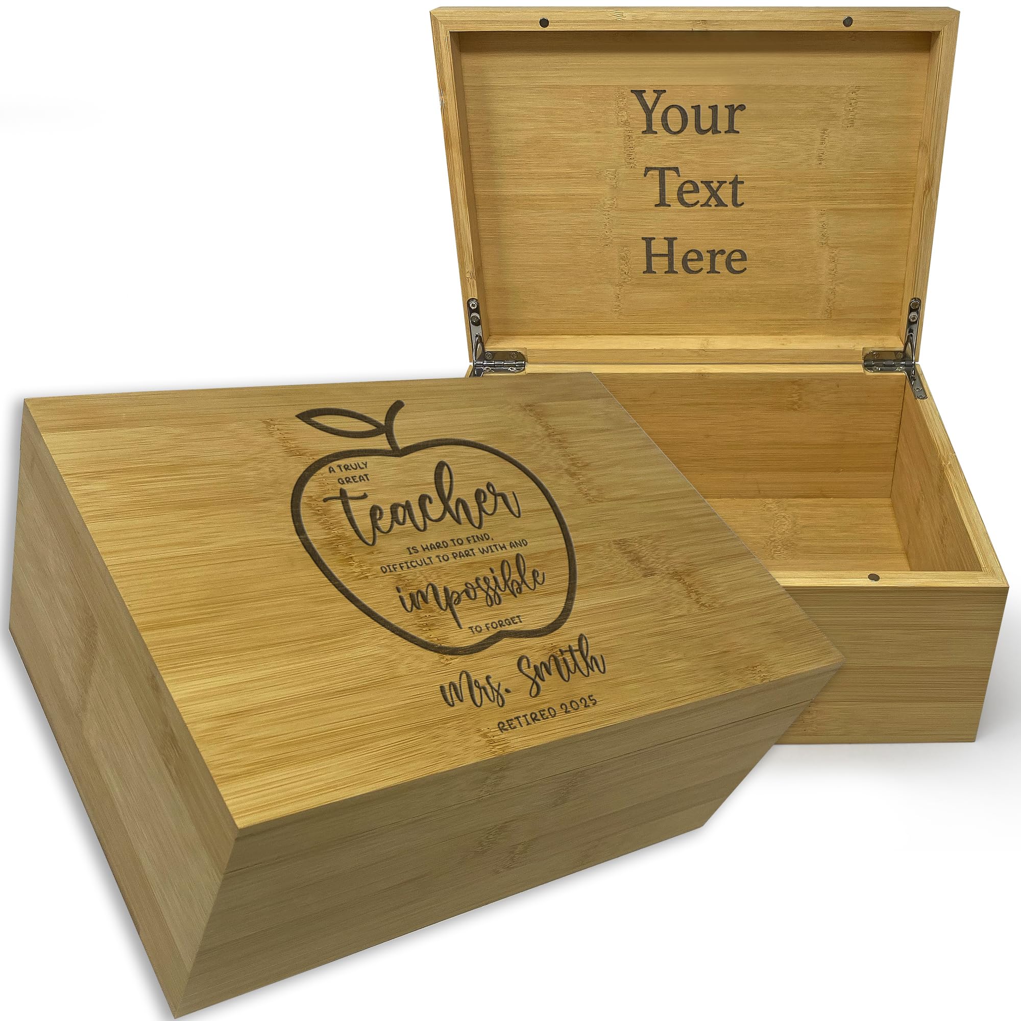 Top Obsession Personalized Memory Box