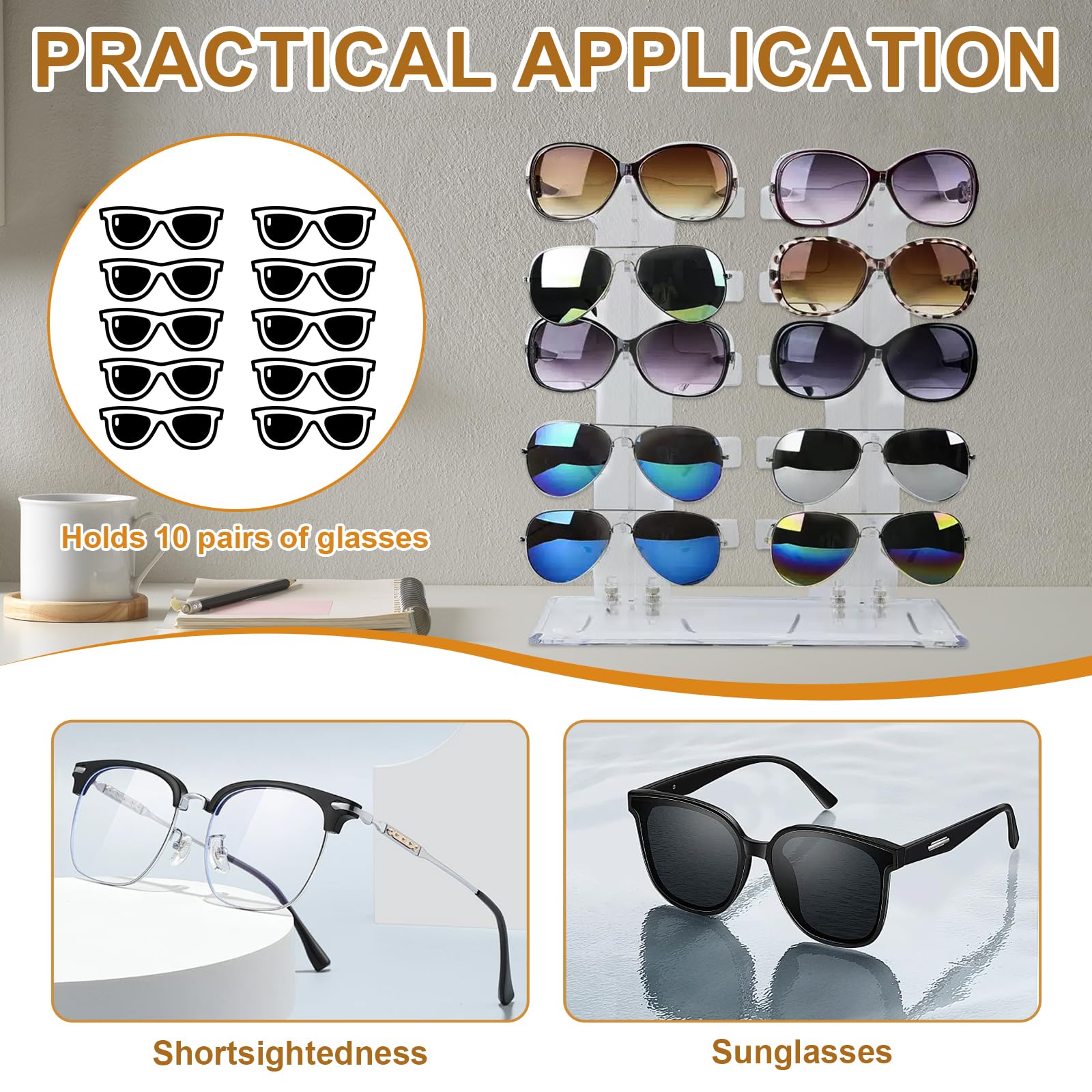 Brillenhalter Für Auto Sonnenblende,Universal Sonnenbrillenhalter Auto, Leder Brillenhalter Und