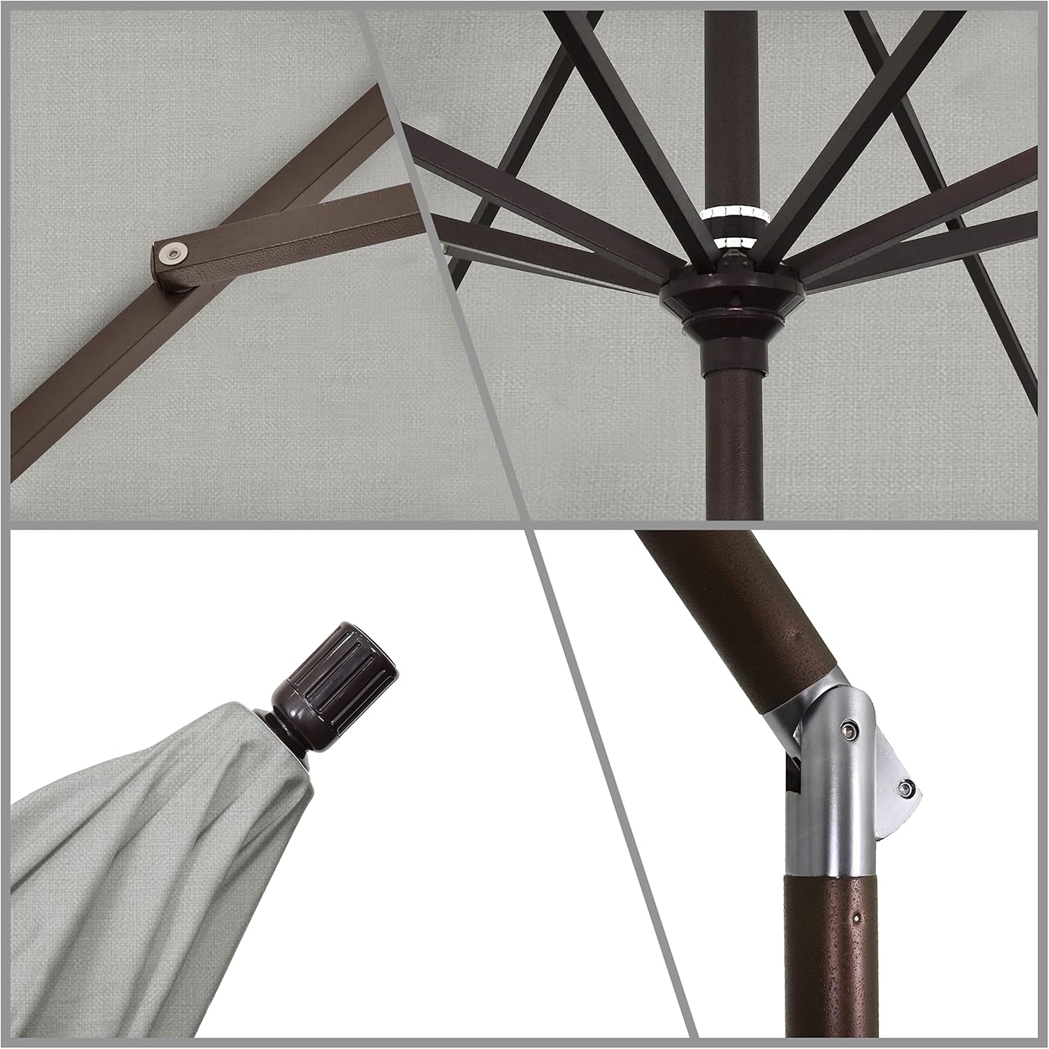 California Umbrella 11' Rd Tahoe Series Aluminum Patio Umbrella