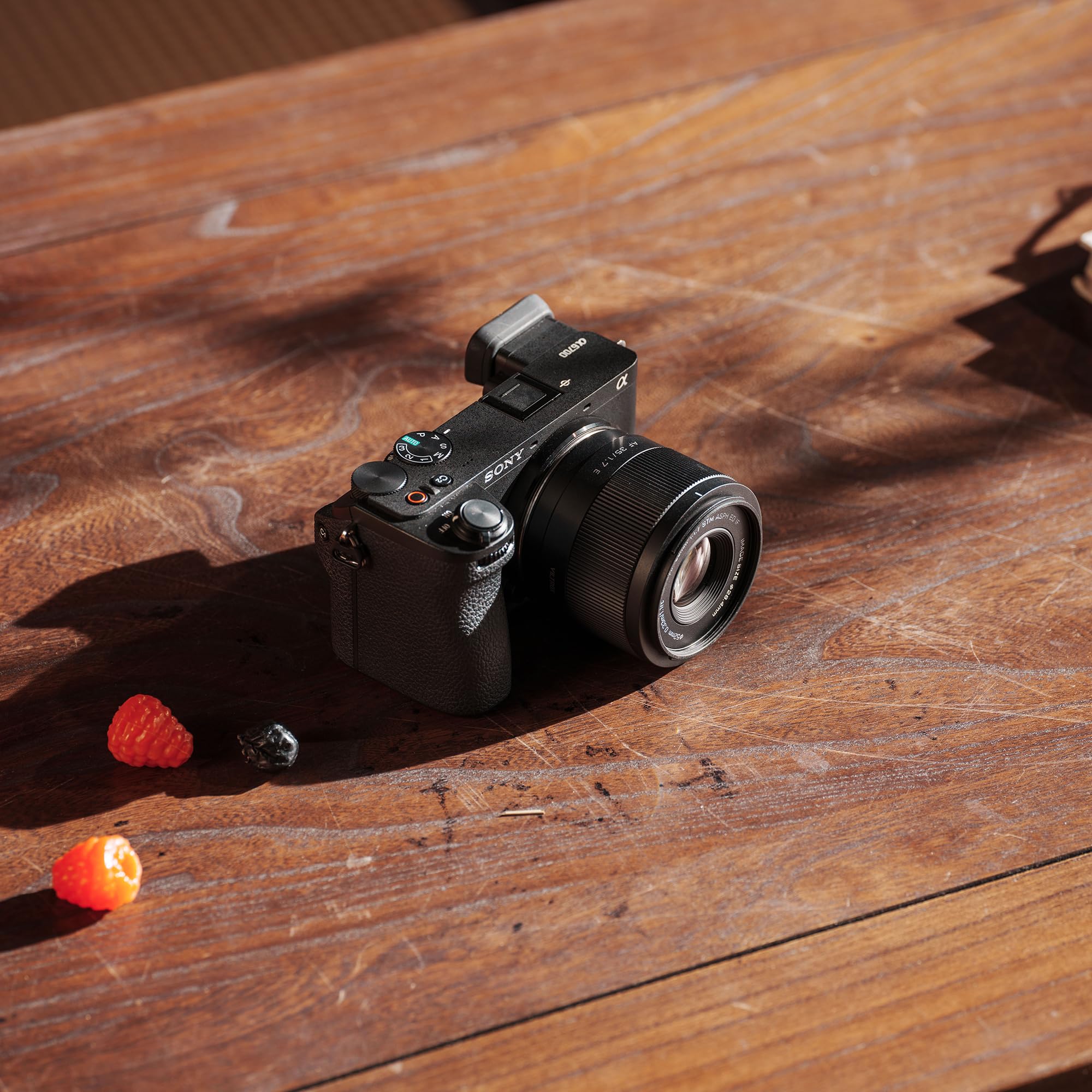 VILTROX 35mm F1.7 Objectif pour Appareil Photo APS-C Auto Focus Objectif léger (for Sony E)