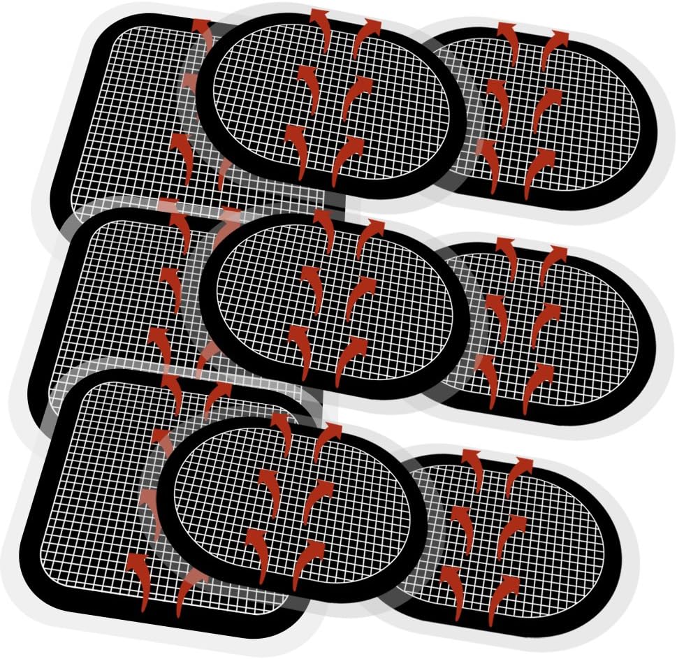TAIKUU 9 PCS Electrodes Pads Replacement Unit Set Pack for All Abdominal Belts