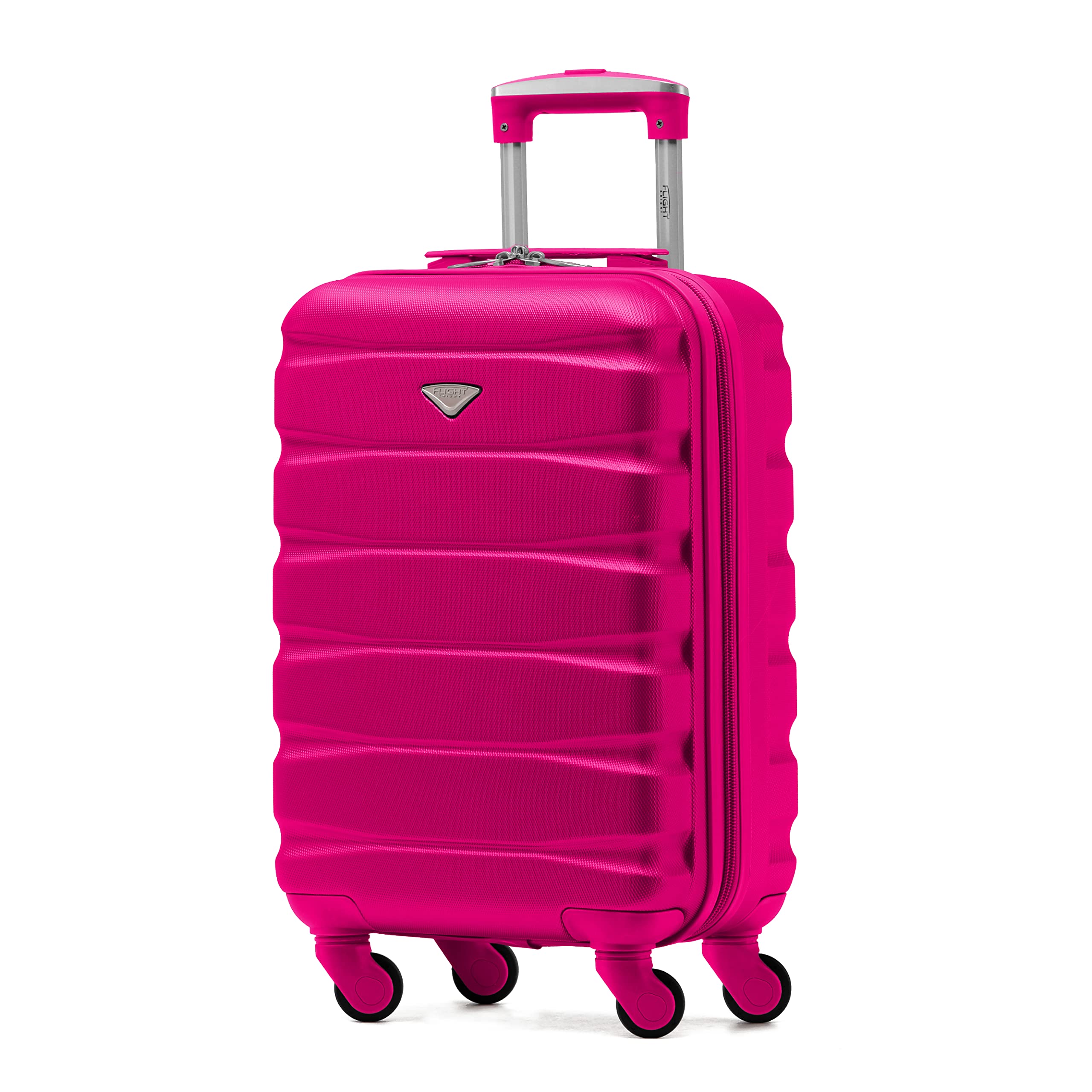 Flight Knight Lightweight 4 Wheel ABS Hard Case Medium Suitcase Approved for Over 100 Airlines Including easyJet, British Airways, Ryanair, Jet2, Emirates & Many More - Check-in Medium Size 25" — view 114