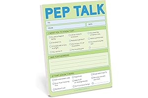 Knock Knock Pep Talk Nifty Note Pad: A Funny Notepad for Teachers
