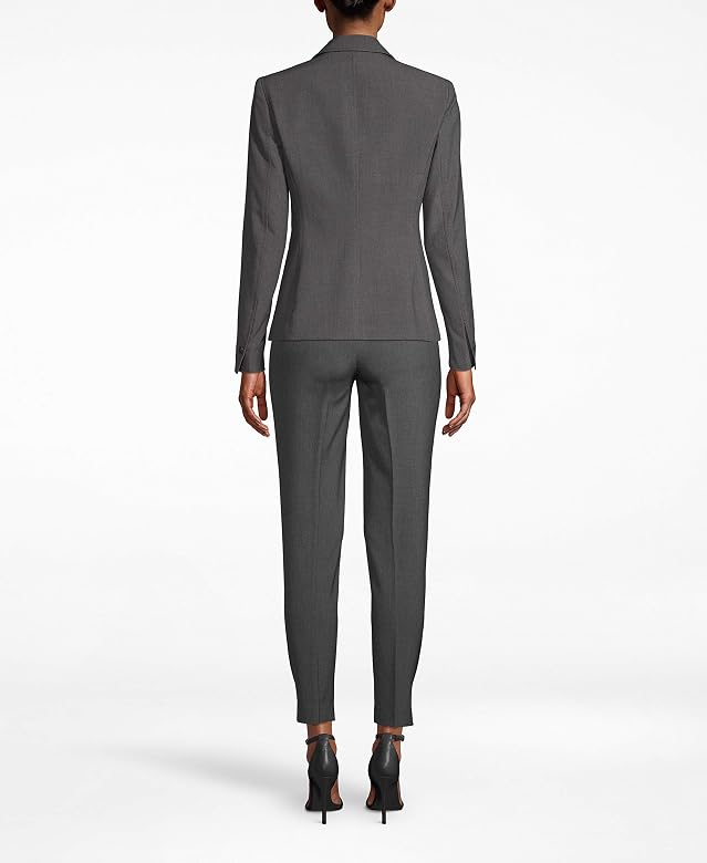 anne klein black and white blazer