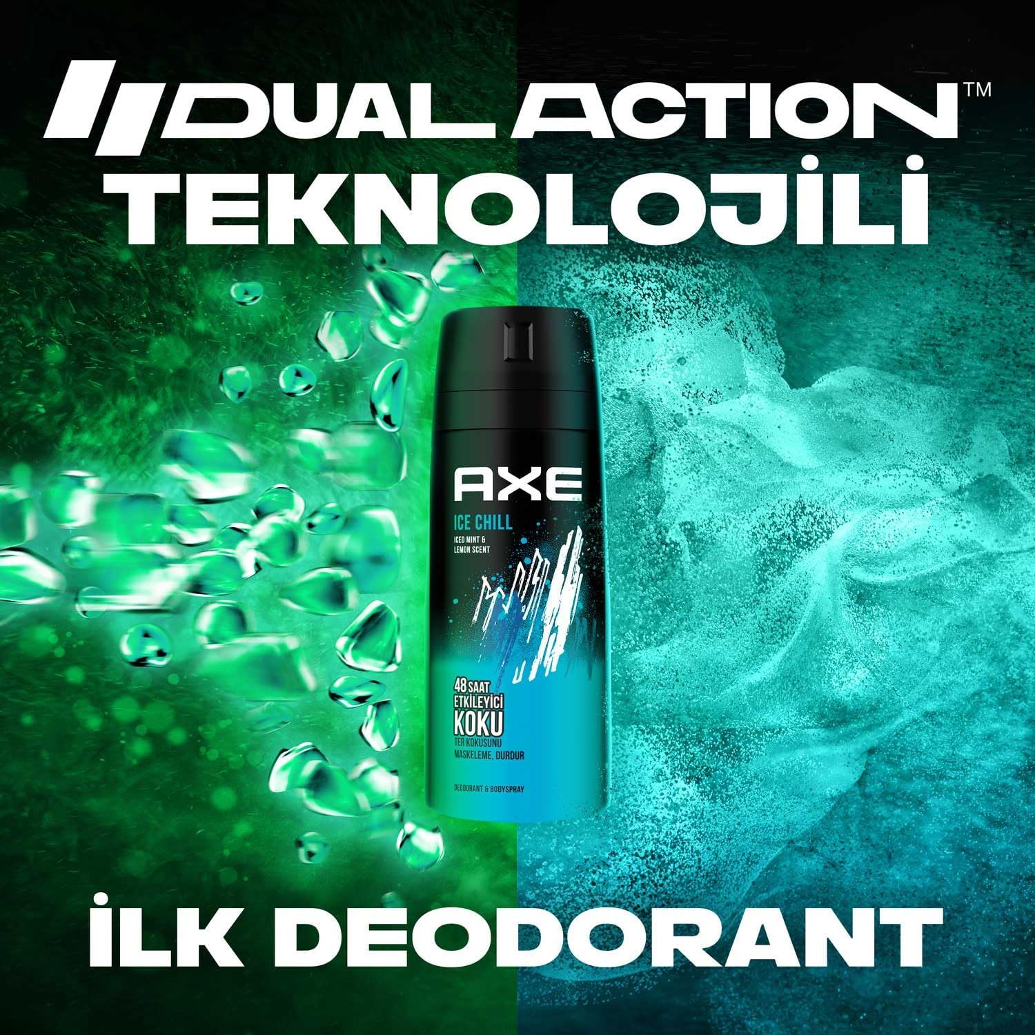 Axe Erkek Deodorant Sprey Ice Chill 150 ml