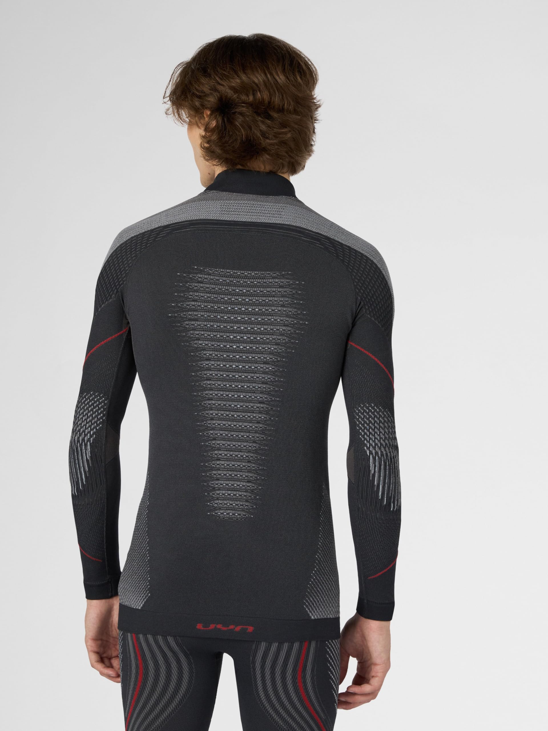 UYN Maglia Termica Dolcevita Evolutyon – Intimo Bio-Based Natex Traspirante con Coolvent e Design Hypermotion