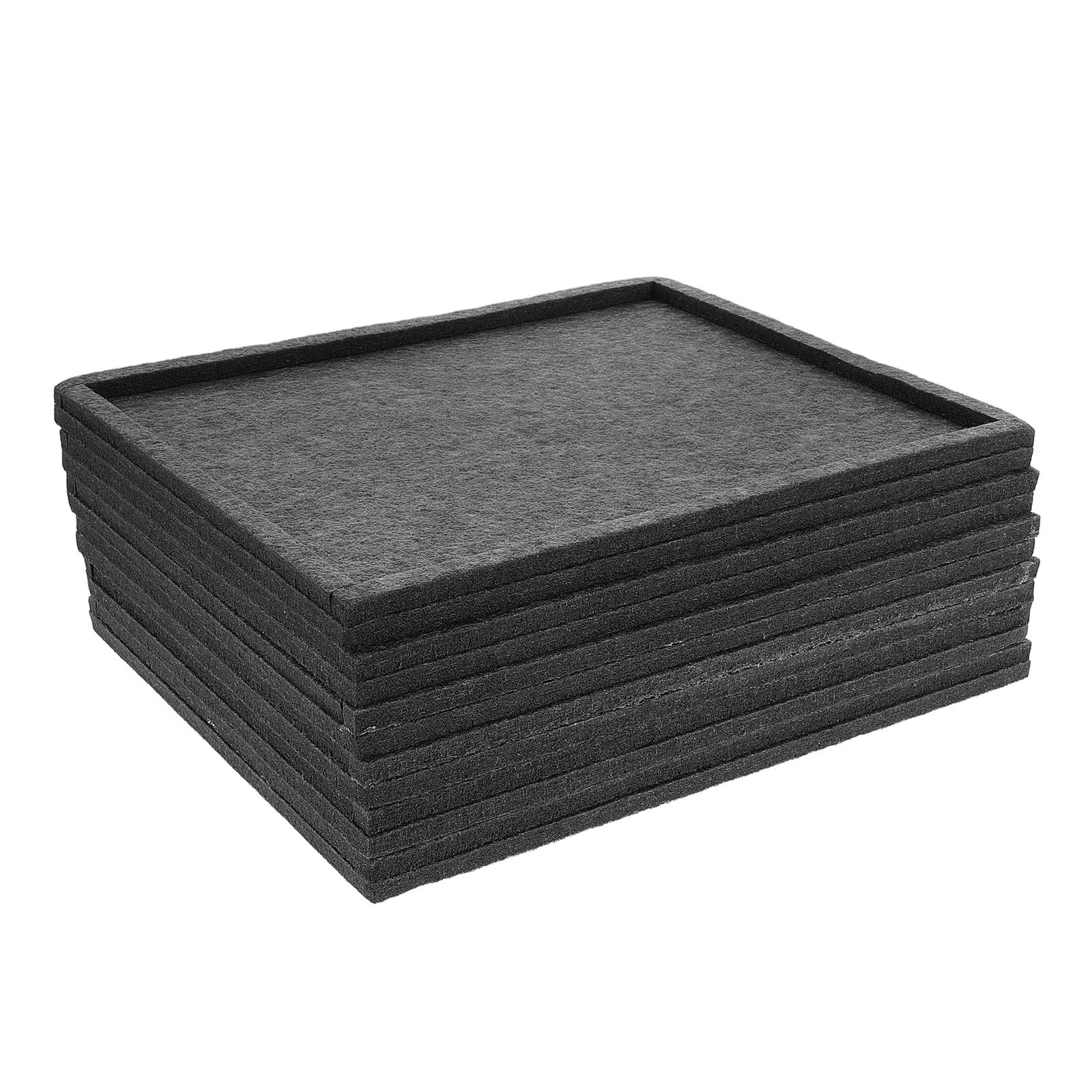 BESPORTBLE Plateau de Rangement pour Puzzle Empilable en Feutre Réutilisable Facile à Trier pour Organiser 1000 Pièces de Puzzle et Loisirs Créatifs