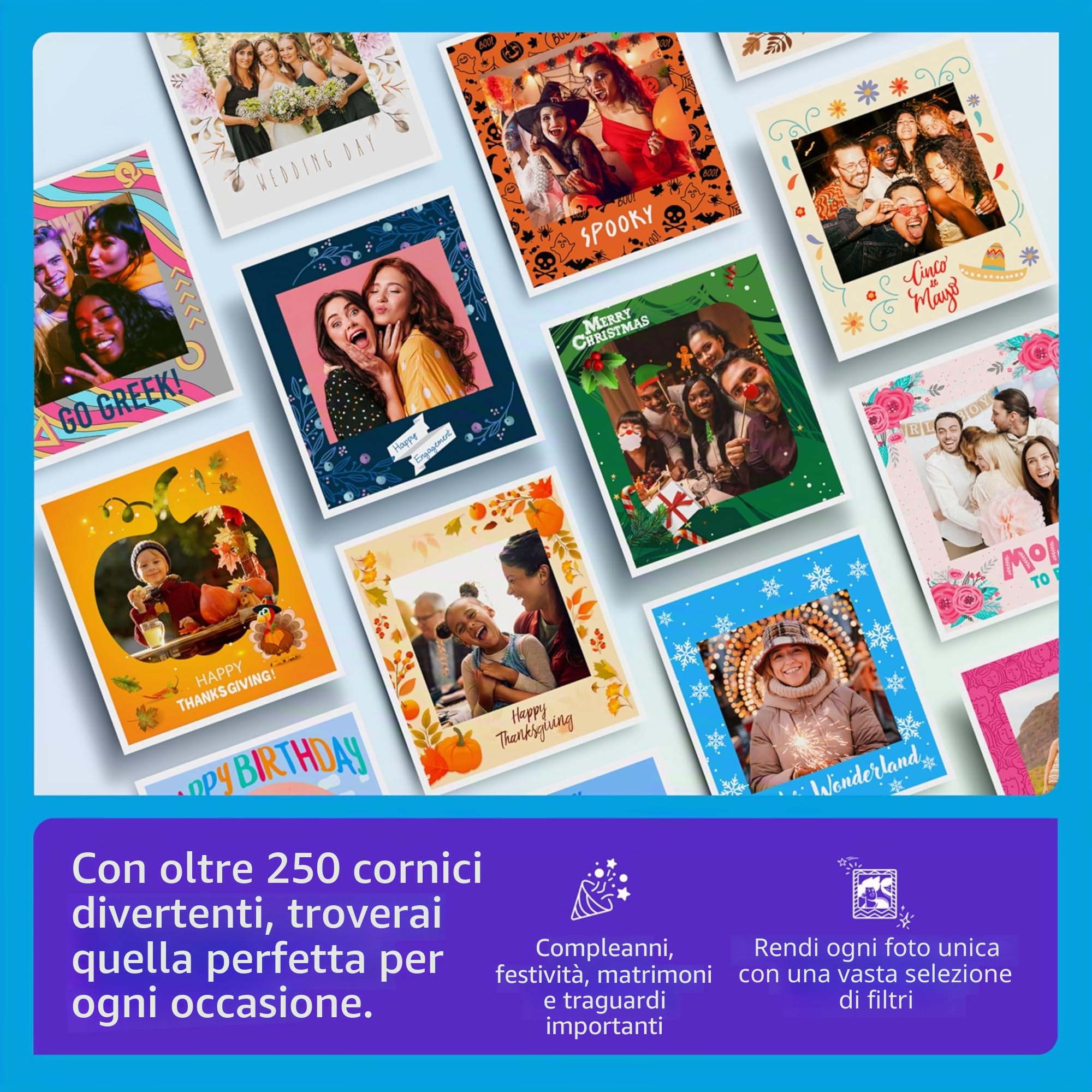 HP Sprocket Macchina per Cabina Fotografica Stampante Fotografica a Colori Istantanea (Bianca) Pacchetto Iniziale + Carta Zink (100 Fogli) + Custodia Imbottita