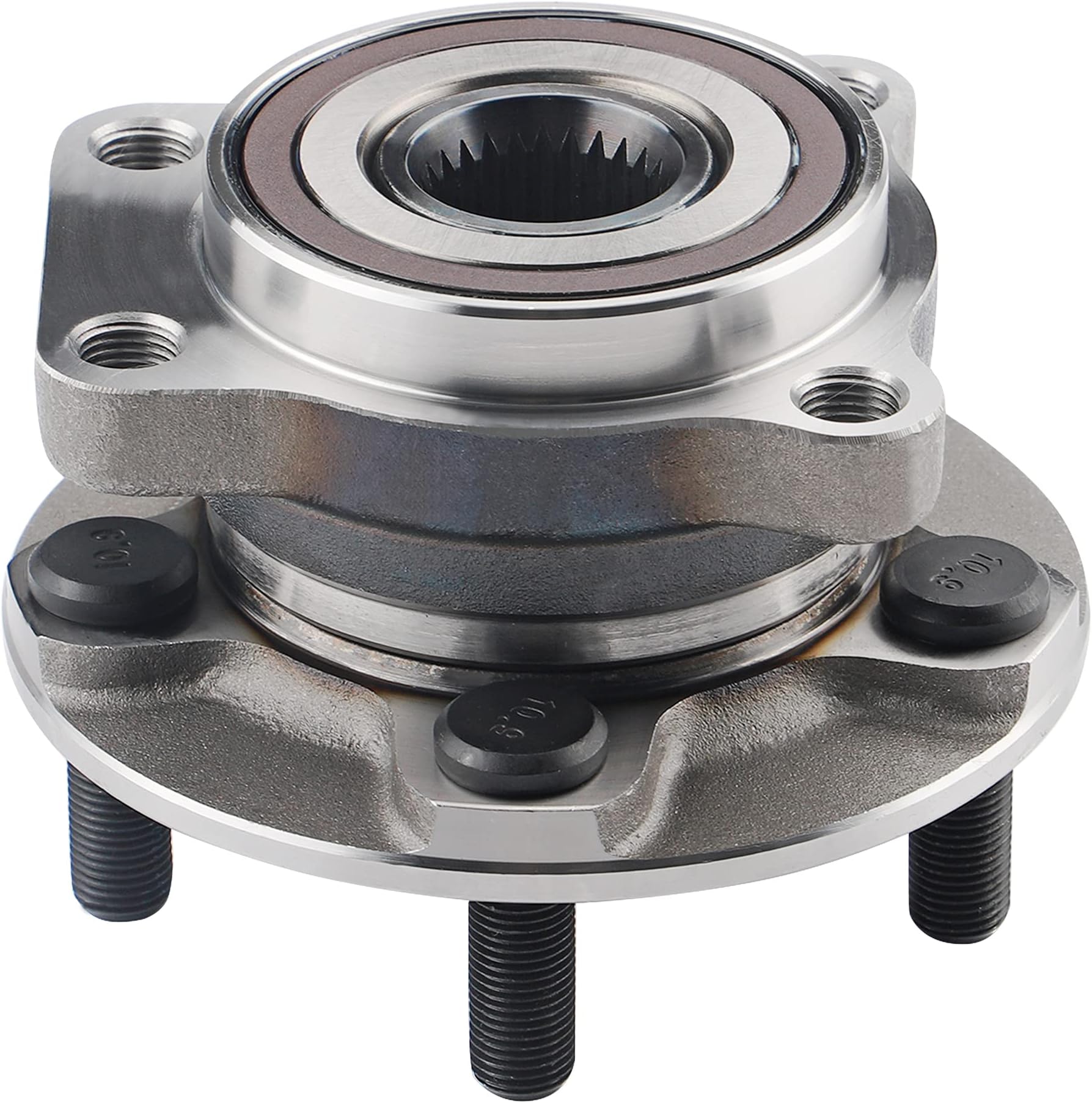 PROEZE513303 Front Wheel Bearing Hub Assembly for 2009-2014 Forester, 2008-2014 Impreza, 2005-2014 Legacy/Outback, 2013 XV Crosstrek 5 Lug W/ABS