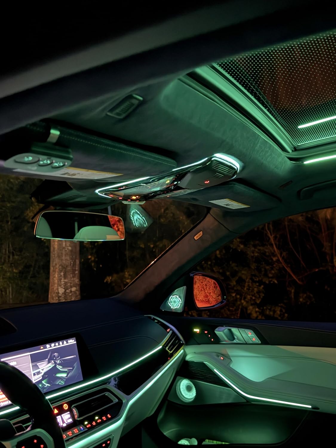 Ambient Reading Light Strip Fit for G-Series 11-Color OEM Sync, Plug & Play Headliner LED Upgrade
