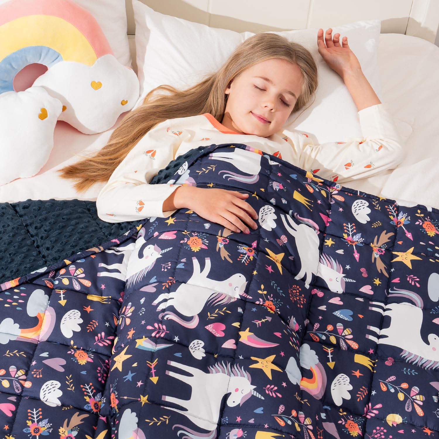 Uttermara Minky Weighted Blanket for Sleeping, 5lbs 36x48 inches