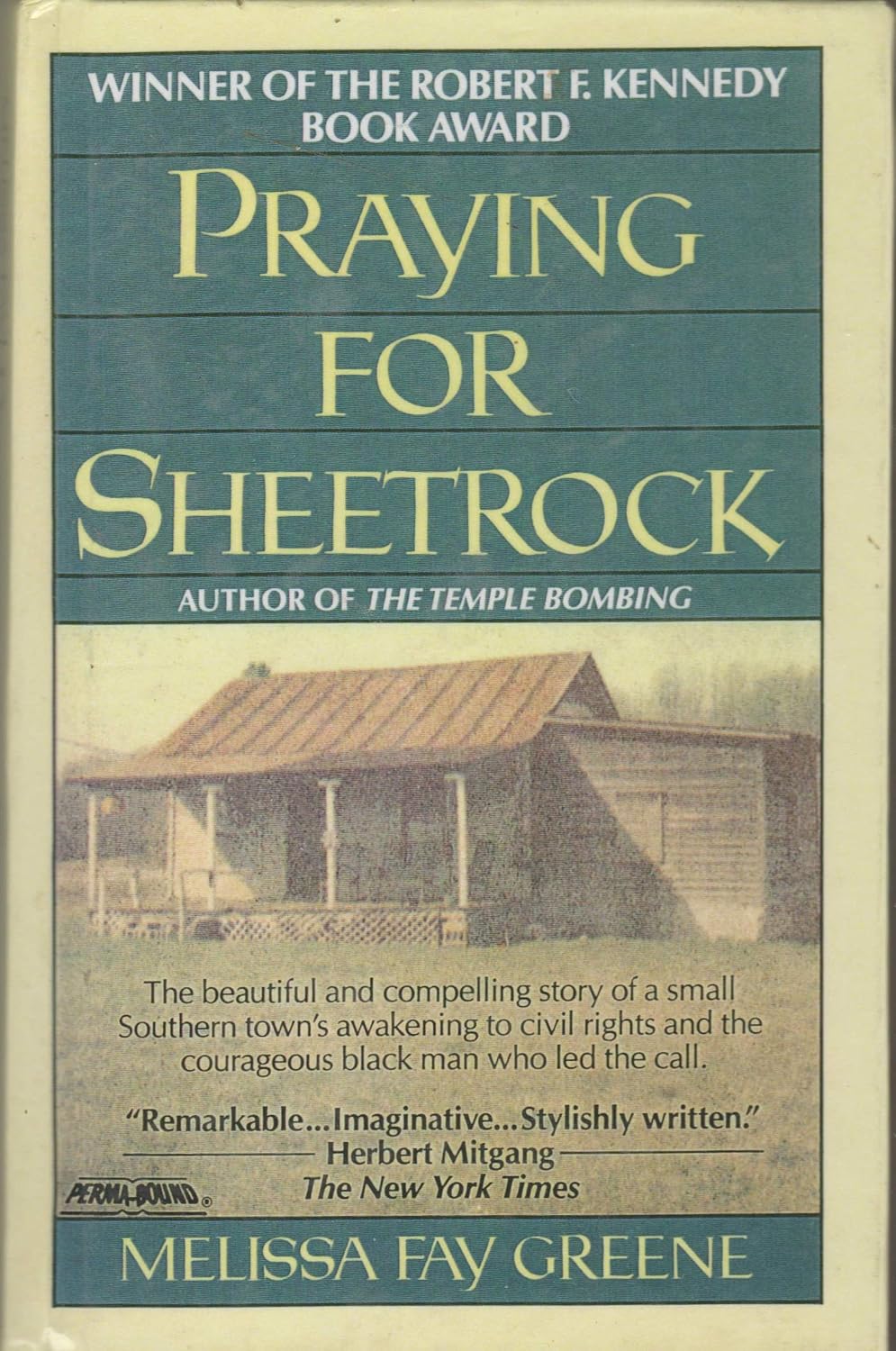 Praying for Sheetrock by Greene, Melissa F Melissa Fay Greene