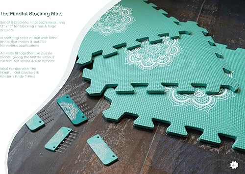 Miniatura 4 de Knitter's Pride Mindful 250123 - Puntas de aguja de tejer circulares intercambiables de encaje de 5 pulgadas (0.512 in), tamaño US 4 (0.138 in),