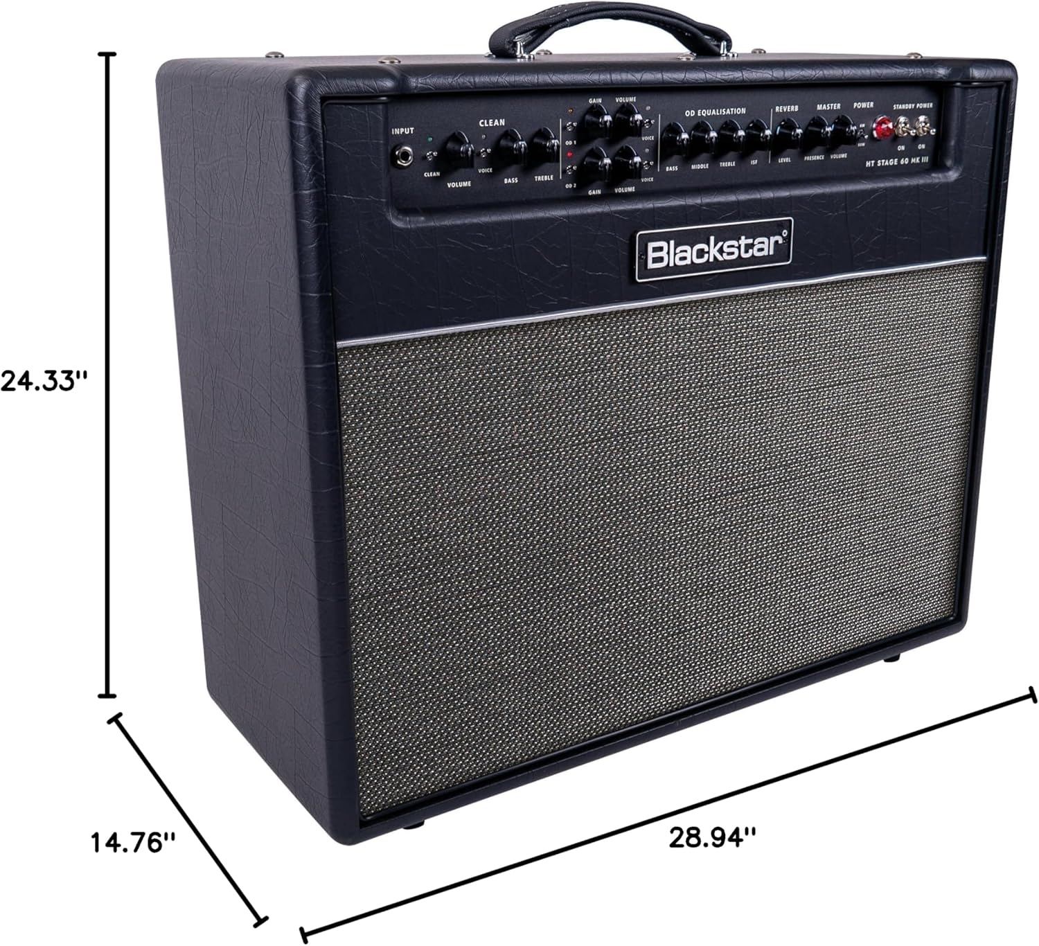 ബ്ലാക്ക്സ്റ്റാർ എച്ച്ടി എസ്tagഇ എംകെ III ampഅളവുകൾ ലേബൽ ചെയ്തിട്ടുള്ള ലിഫയർ