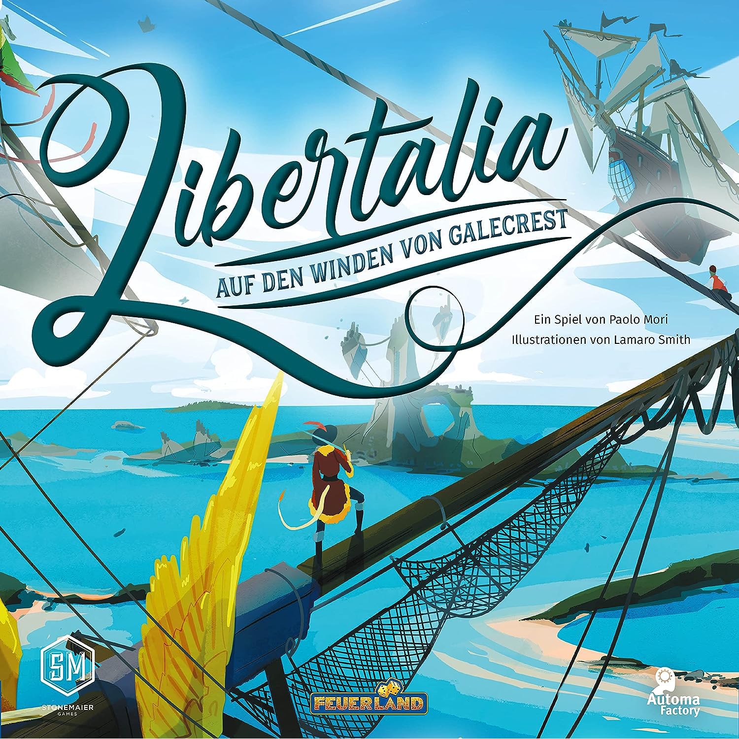 Feuerland Spiele Libertalia: En los Vientos de Galecrest, A Partir de 14 años, 31010