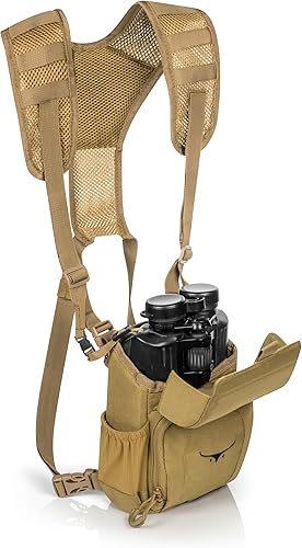 Miniatura 4 de Arnés binocular nuestra funda de arnés Bino es ideal para caza, senderismo y disparo