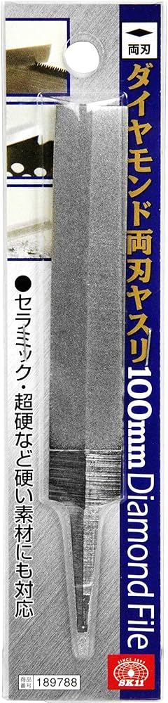 Amazon | SK11(エスケー11) ダイヤモンド両刃目立てヤスリ 柄無し