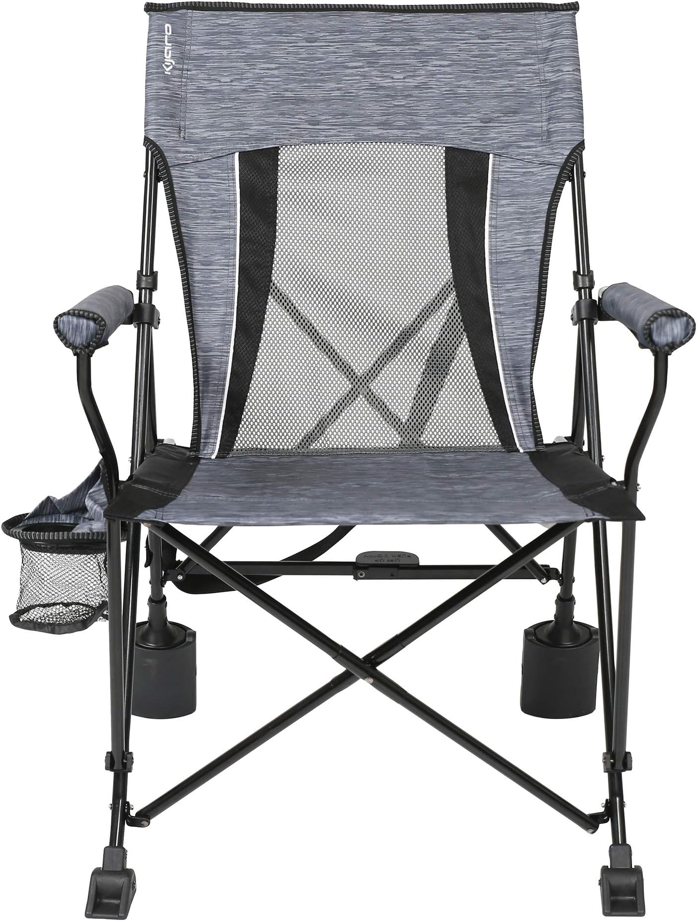 Kijaro Rok-It Rocking Camp Chair - Enjoy the Outdoors with a Rocker Camp Chair - Multipurpose Portable Rocking Chair, Folding Chair, Lawn Chair, and Sports Chair
