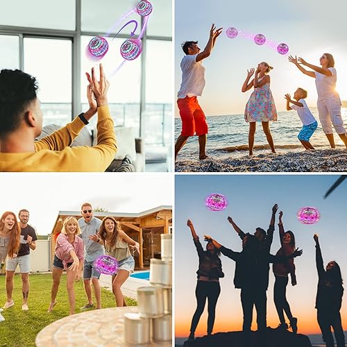 Miniatura 7 de Pelota de orbe voladora modificada 2023 para niños, globo cósmico, bola flotante, boomerang, bola flotante, mini dron, spinner volador, juguetes