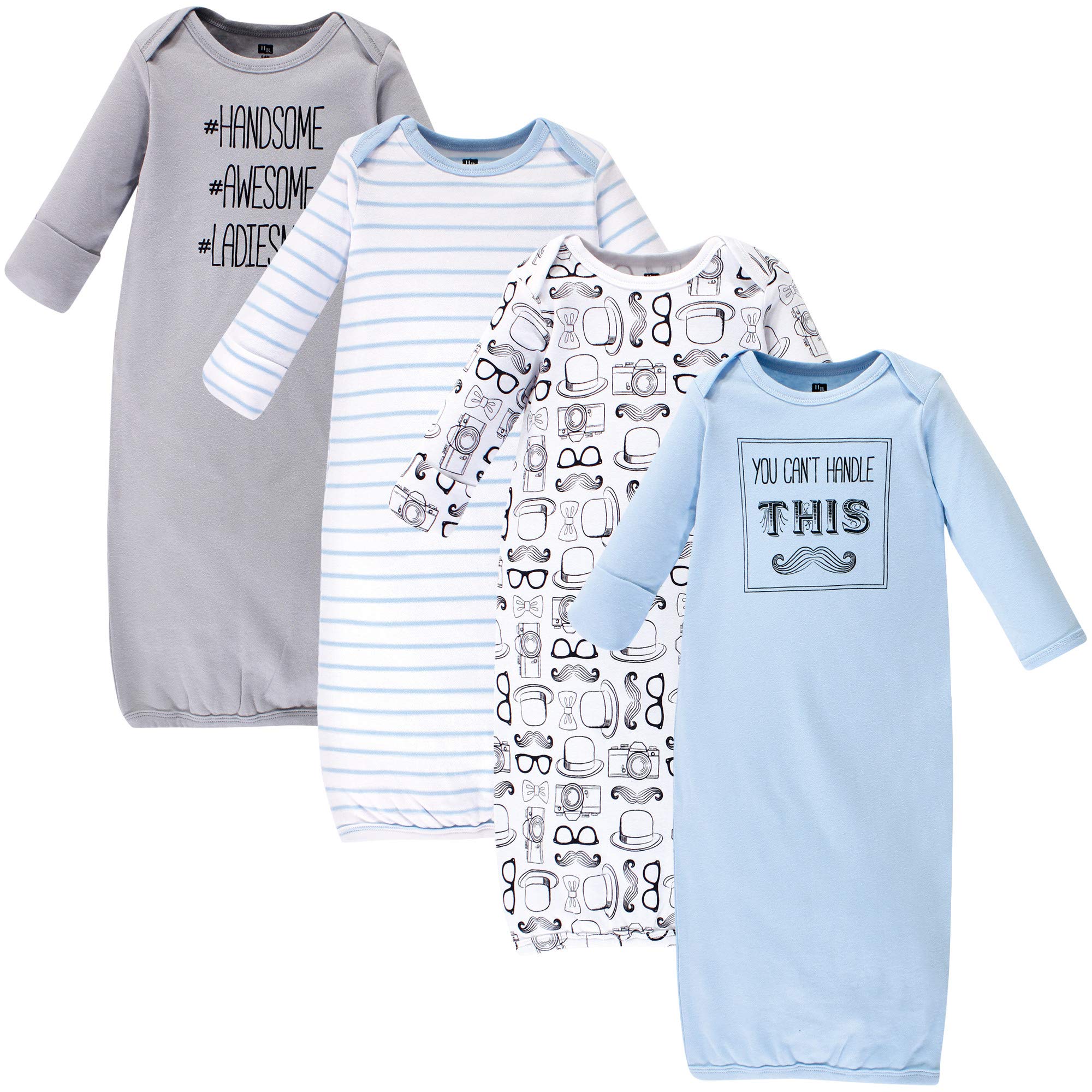 Hudson Baby unisex-baby Cotton Gowns