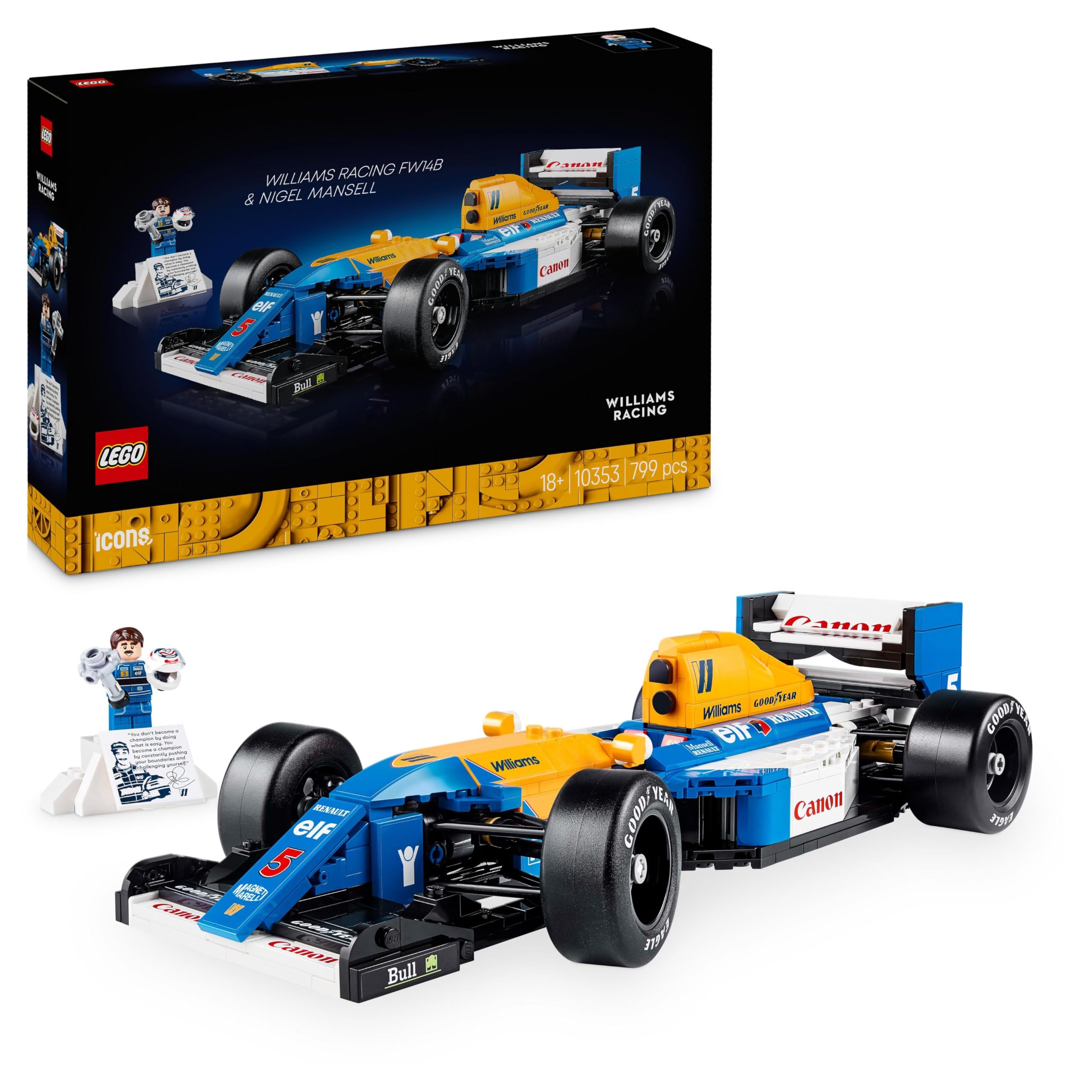 f1 williams lego