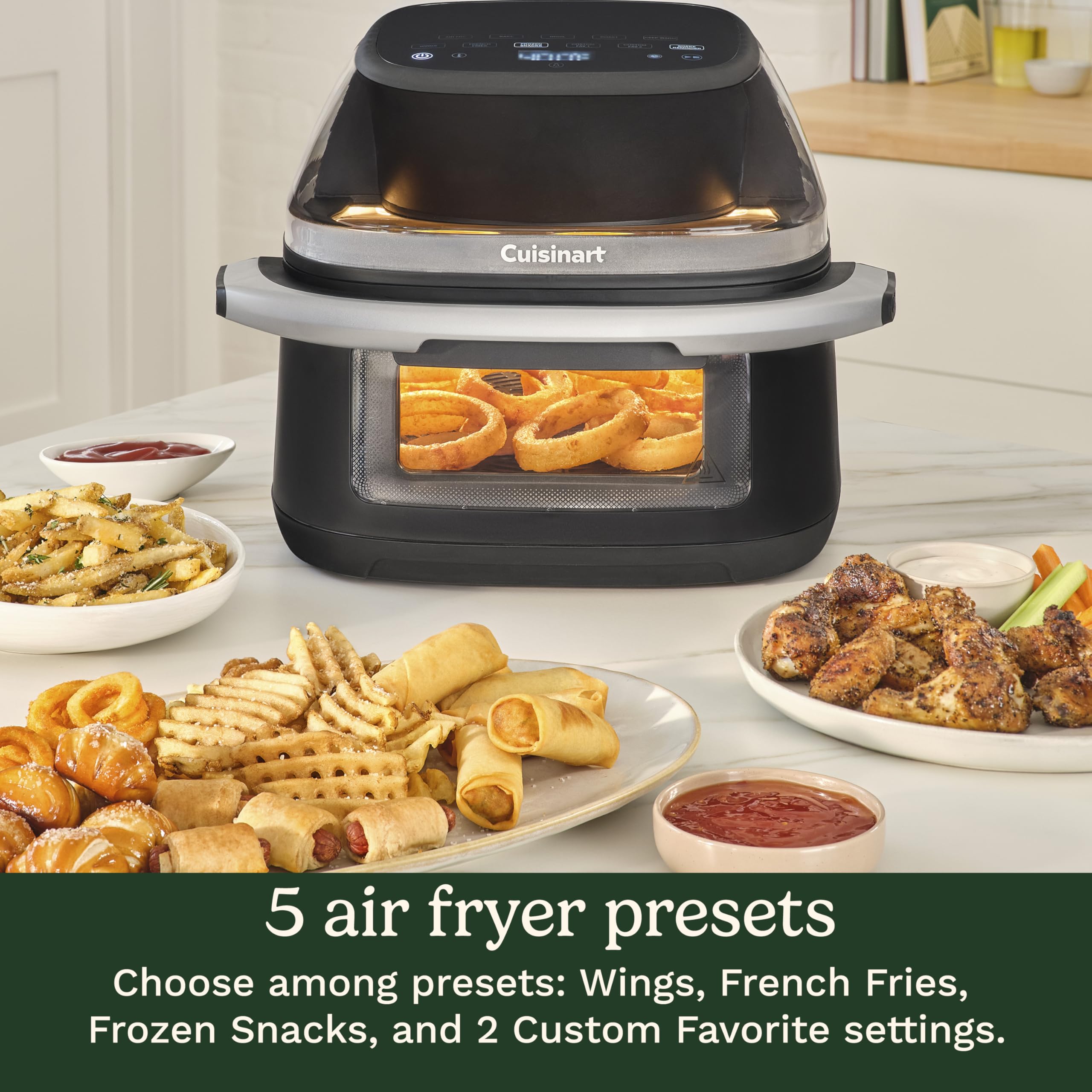 Amazon.co.jp: Cuisinart ClearView 9クォート エアフライヤー ガラス