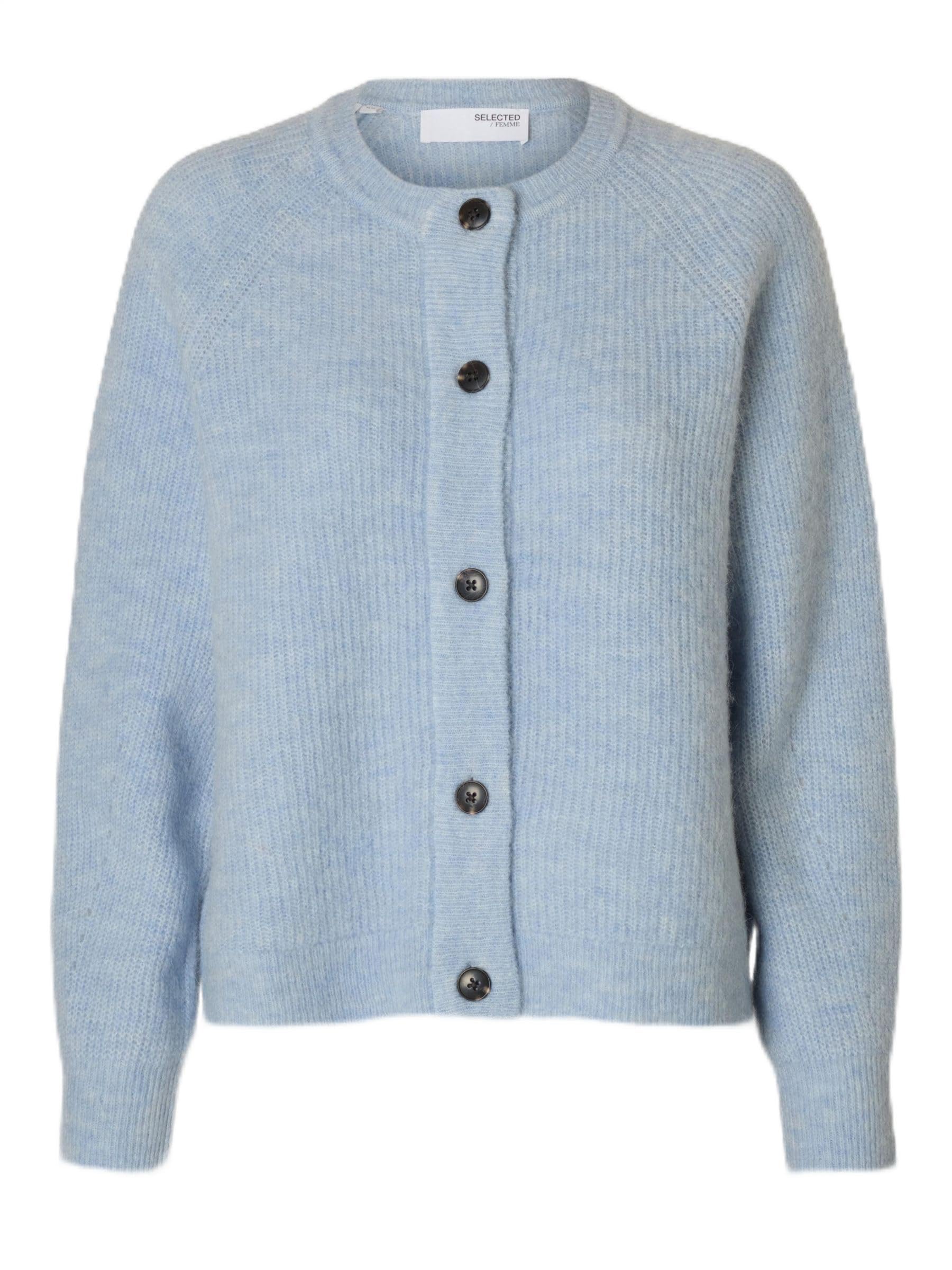 SELECTED FEMME Female Strickjacke Wollmix