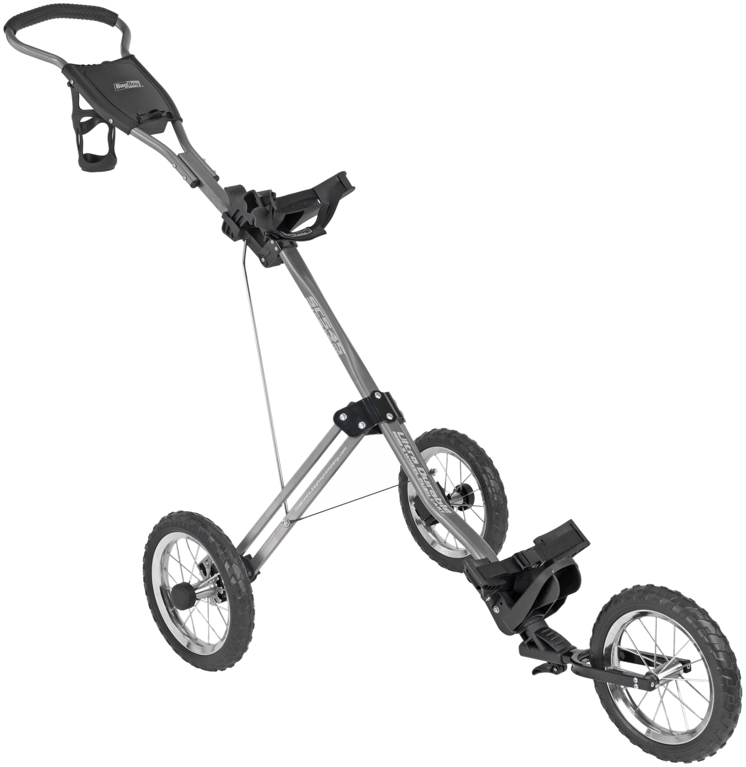 Bagboyカンパニー/3WHEEL PUSH /SC545/ゴルフカート Bag Boy SC-545 Push Cart (Smoke Gray) : Amazon.co.uk: Sports