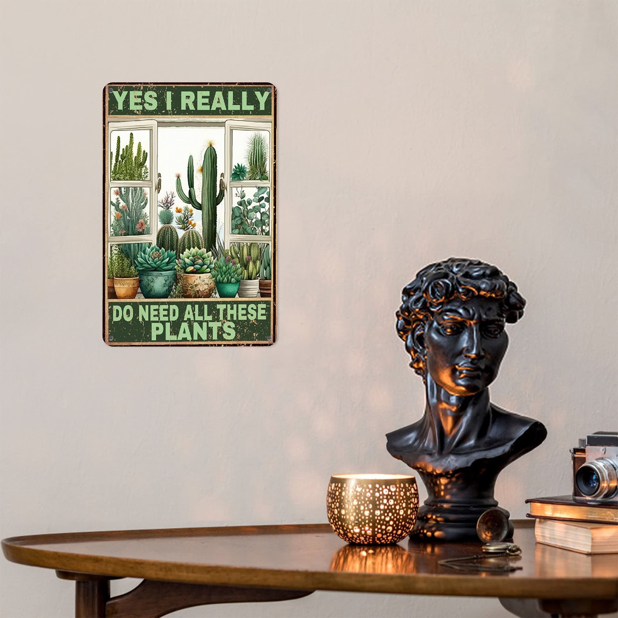 Skull Garden Retro Metal Sign - 8x12 Inch Vintage Aluminum Wall Decor For Home Pub Cafe