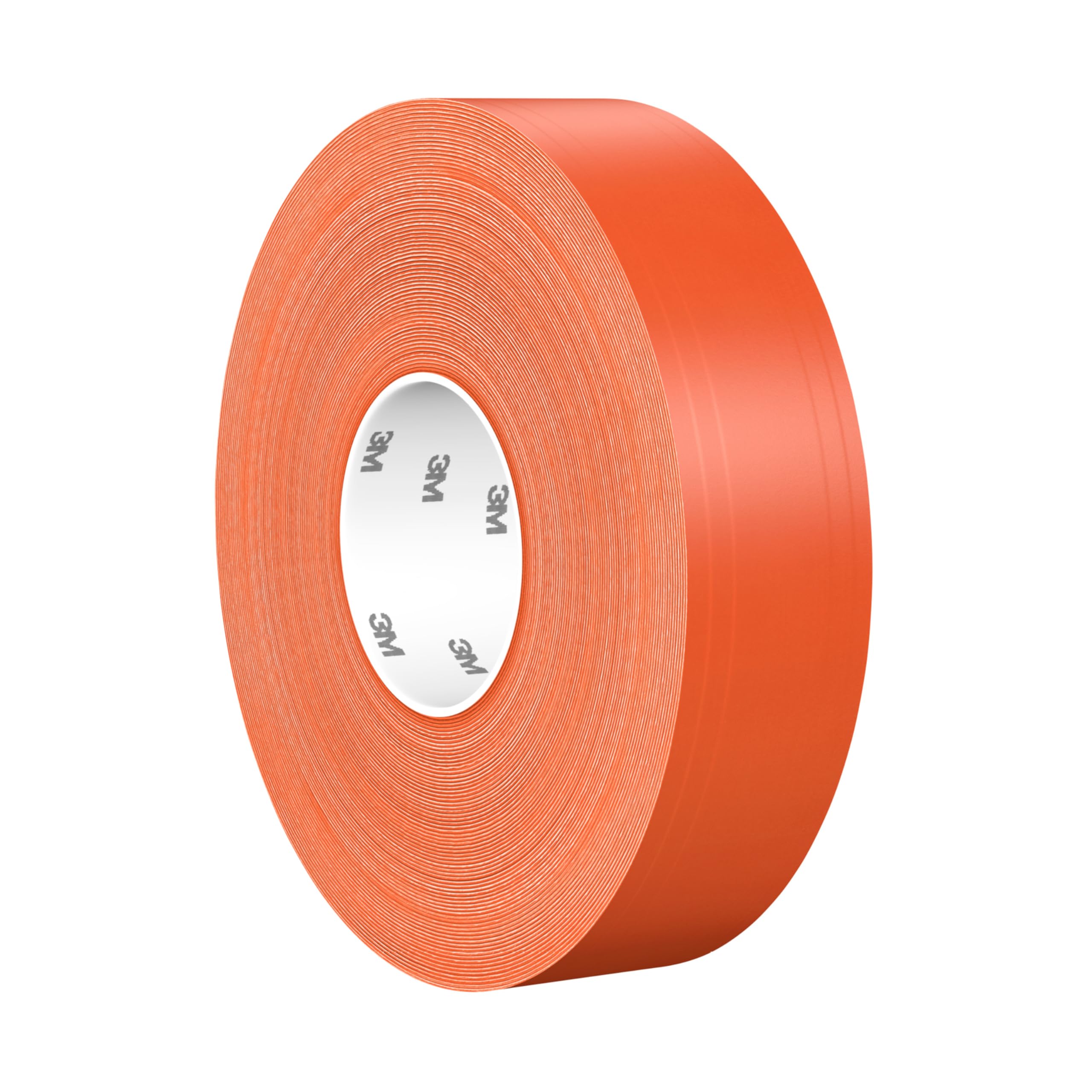 3M Langlebiges Bodenmarkierungsband 971, Orange, 50.8 mm x 32.9 m, 0.43 mm, Einzeln verpackt zur bequemen Entnahme