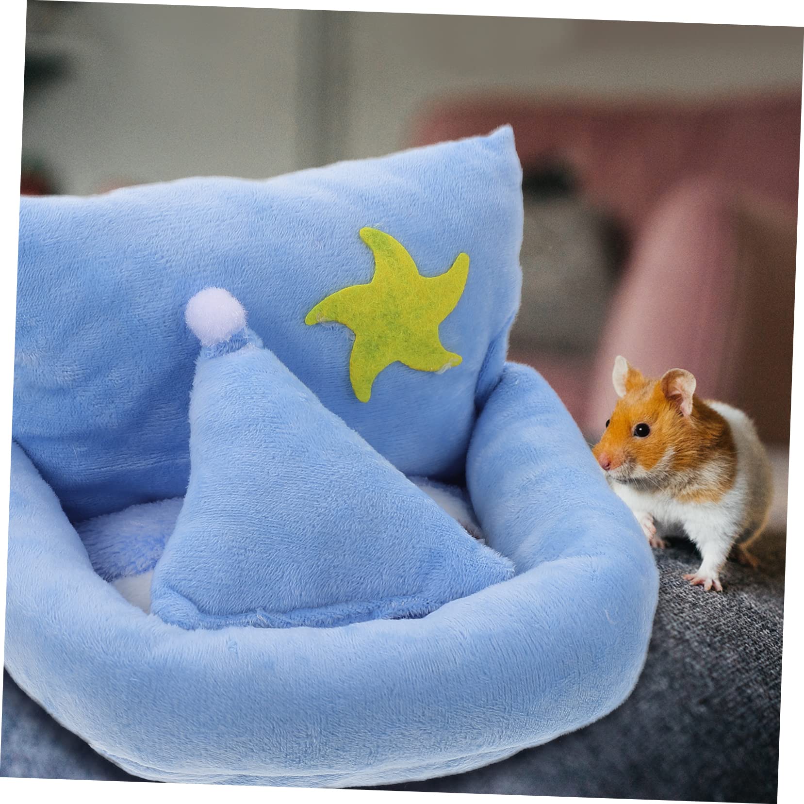 DOITOOL 3stücke Kuschelnest Für Kleintiere Weiches Zuckergleiter Und Hamsterbett Für Meerschweinchen Igel Und Rennmäuse Gemütlicher Schlafplatz Für Kalte Wintertage