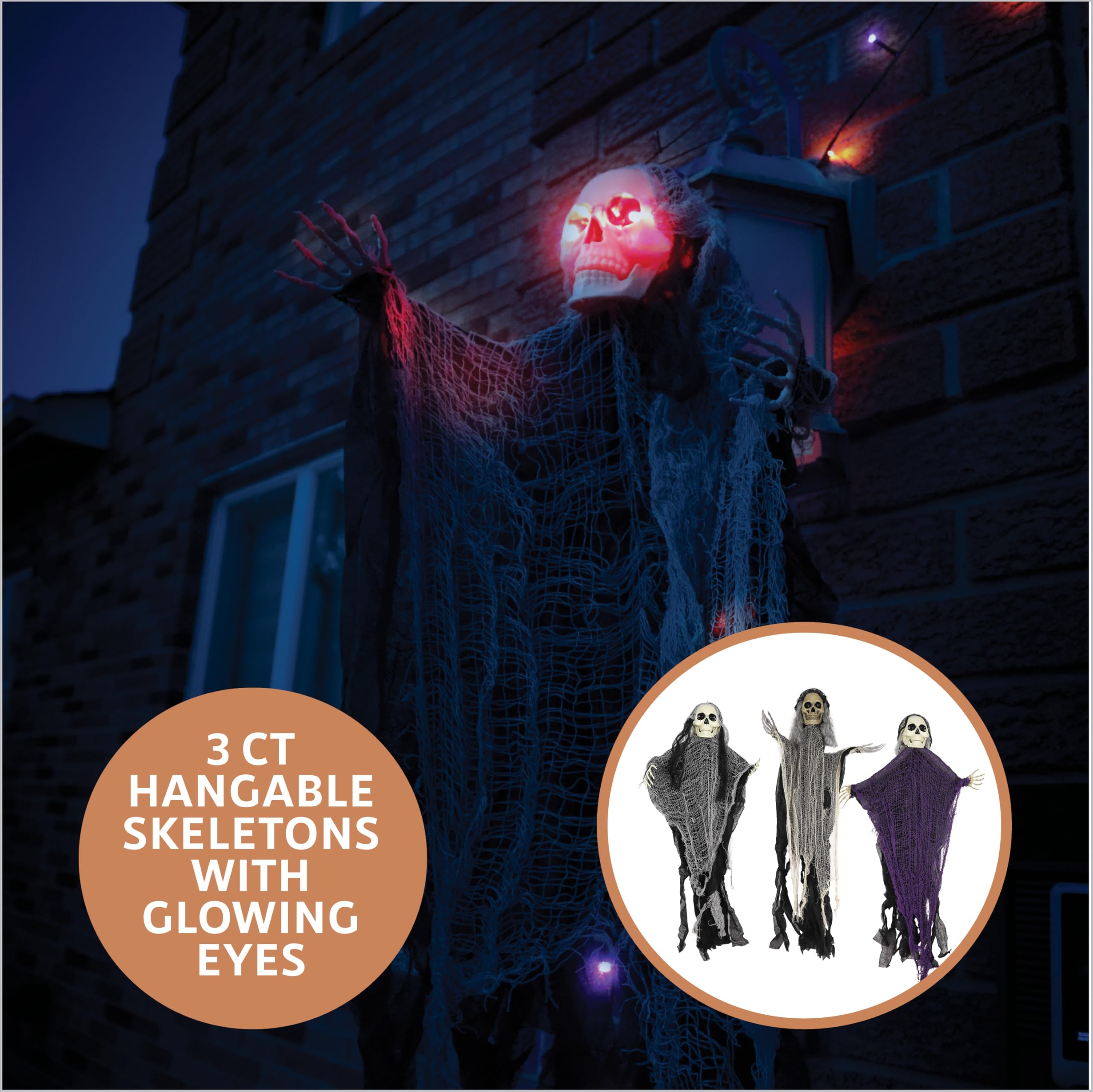 Amazon.com : 50 Piece Halloween Decorations Outdoor Set, All