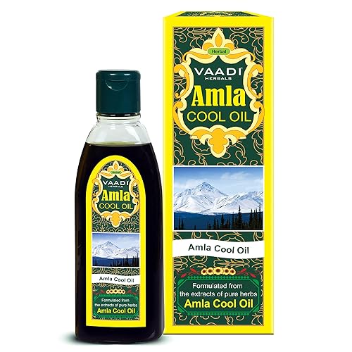 Miniatura 2 de Vaadi Herbals Aceite de Amla - Aceite de Brahmi - Mezcla de aceite de hierbas Brahmi y Amla (paquete de 3 x 6.76 onzas)