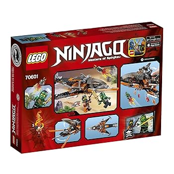 【ニャン】【箱&袋付】ローレライ シャークスキン Amazon.com: LEGO Ninjago Sky Shark 70601 Building Kit (221