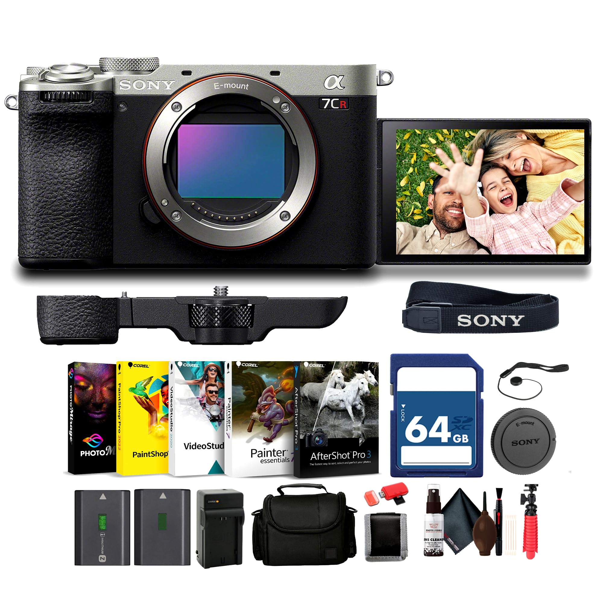 Amazon.com : Sony Alpha A7CR Full-Frame Compact Mirrorless Camera 