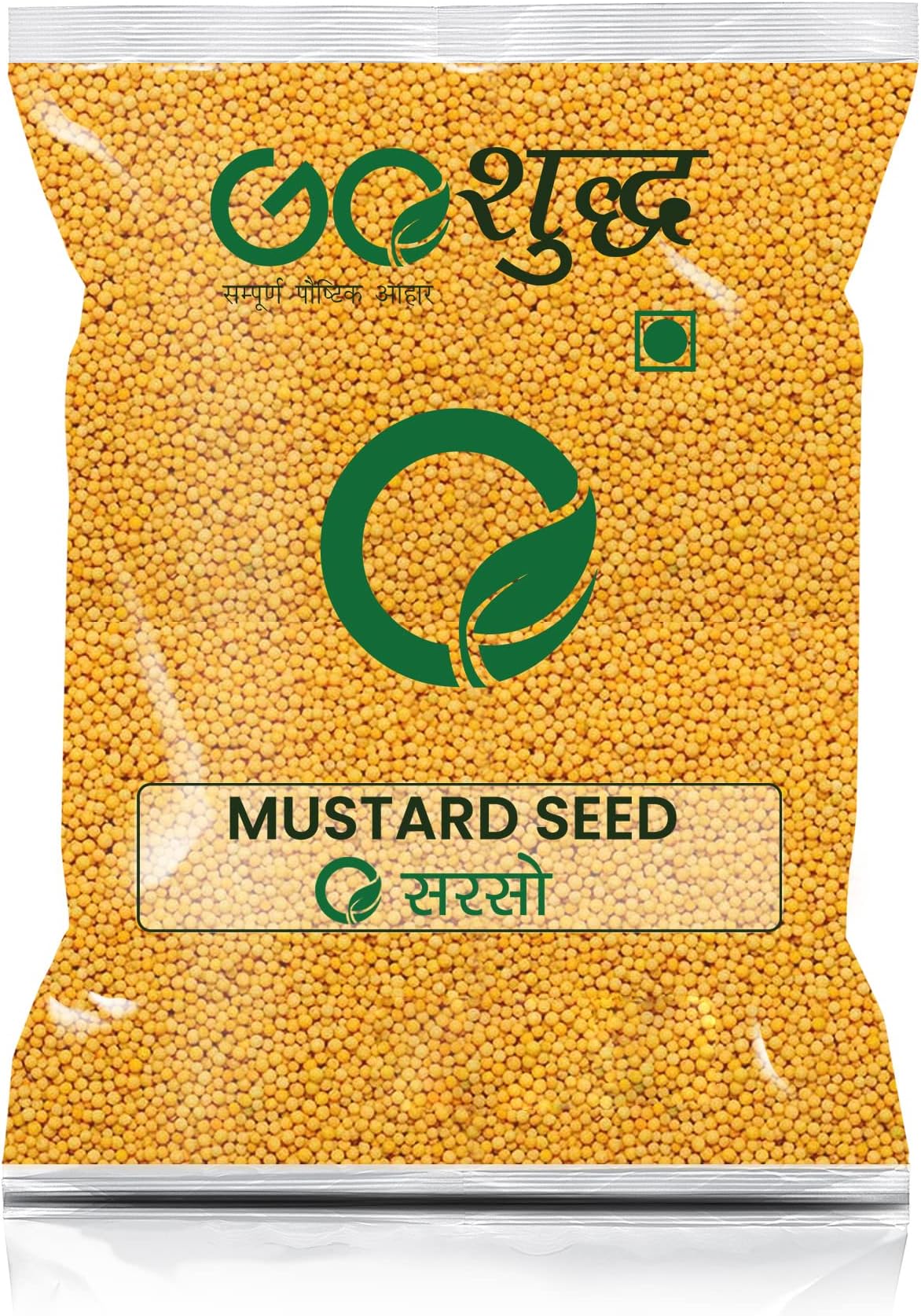 Goshudh Yellow Mustard Seed (Sarason)-500gm