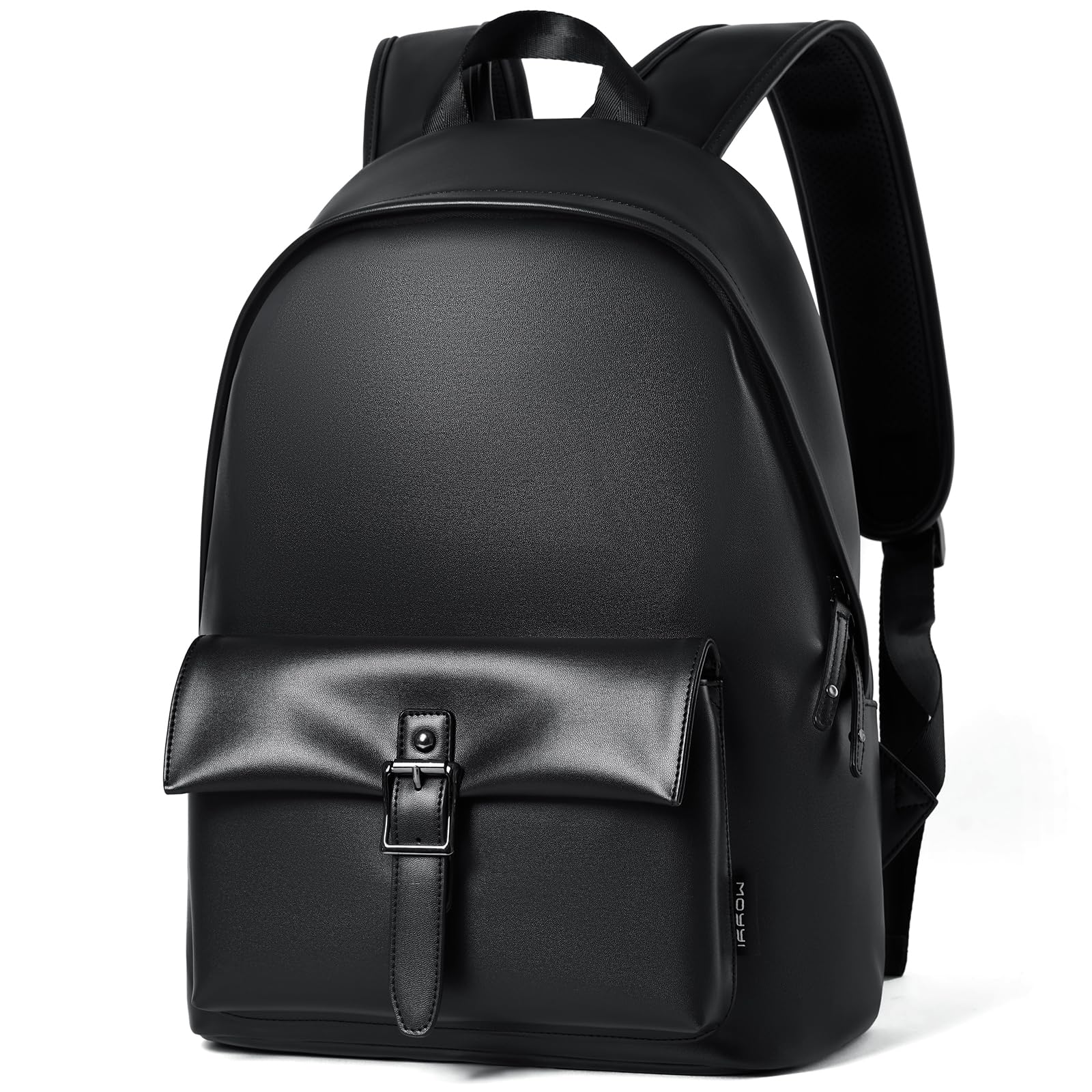MATE ELANMen's PU Leather Backpack, Business Backpack, PU Leather, Water Repellent, Multi-functional