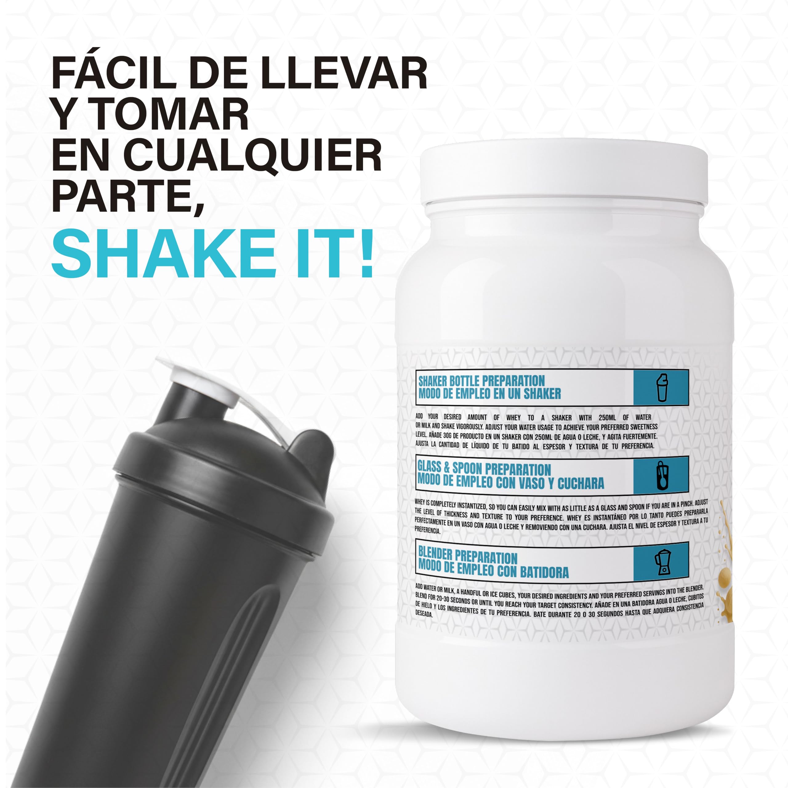 Pure Whey Isolate 84% proteína+Colágeno hidrolizado+Creatina+Glutamina Con probióticos y enzimas digestivas Baja en lactosa y azúcares Recuperación (Vainilla 900g)
