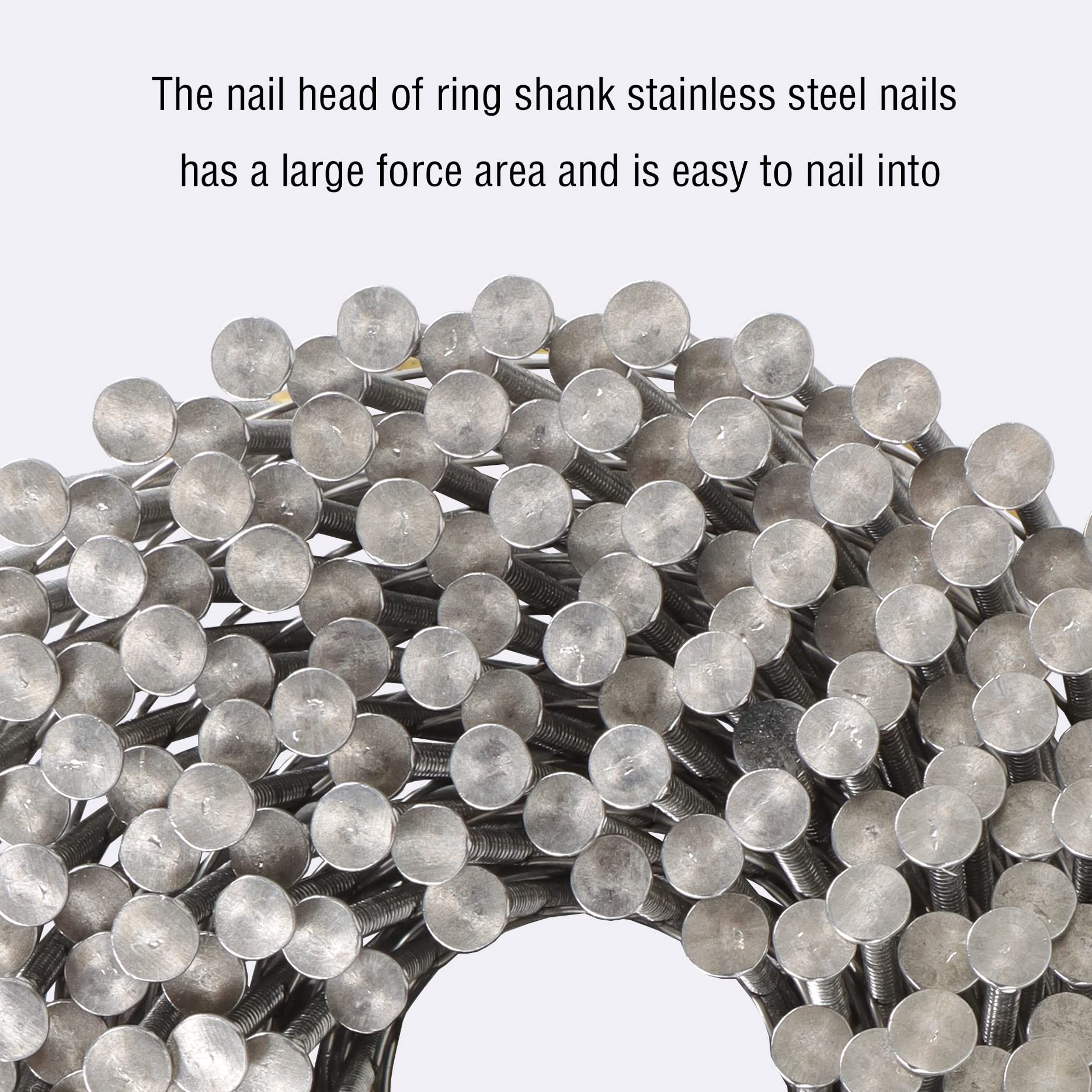 Stainless Steel Roofing Nails - 3600 Count -4