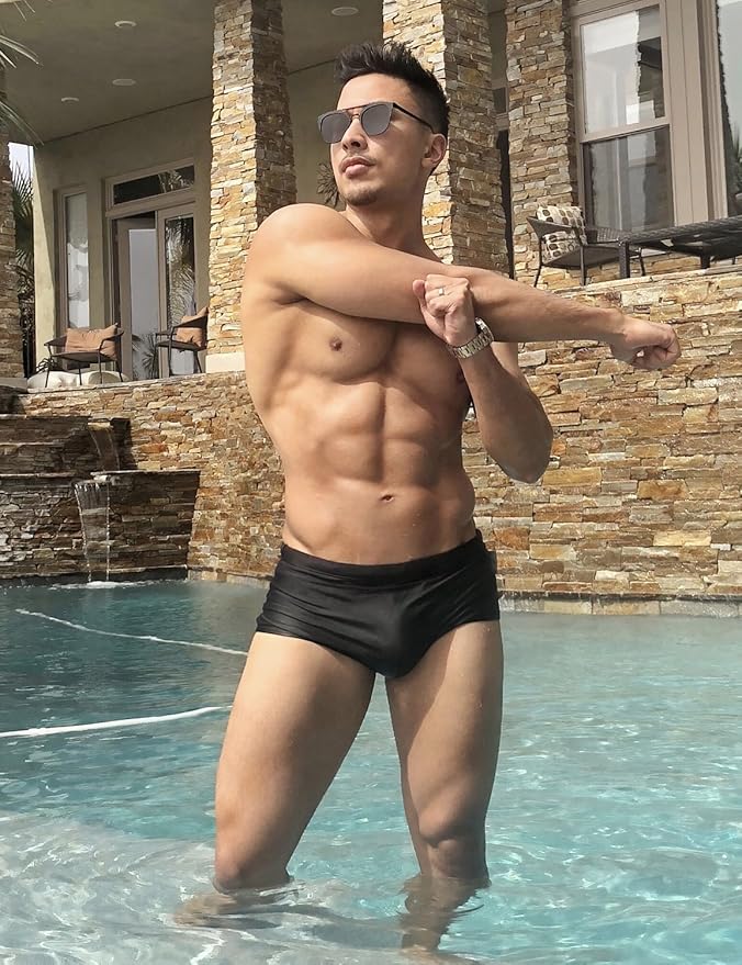 Made from high-quality materials, Taddlee Men's Swimwear is durable and designed to withstand the rigors of water activities while maintaining their shape and color. With a variety of colors, patterns, and sizes available, there is an option suitable for every man looking for a fashionable and functional swimwear choice. Description by ChatGPT.