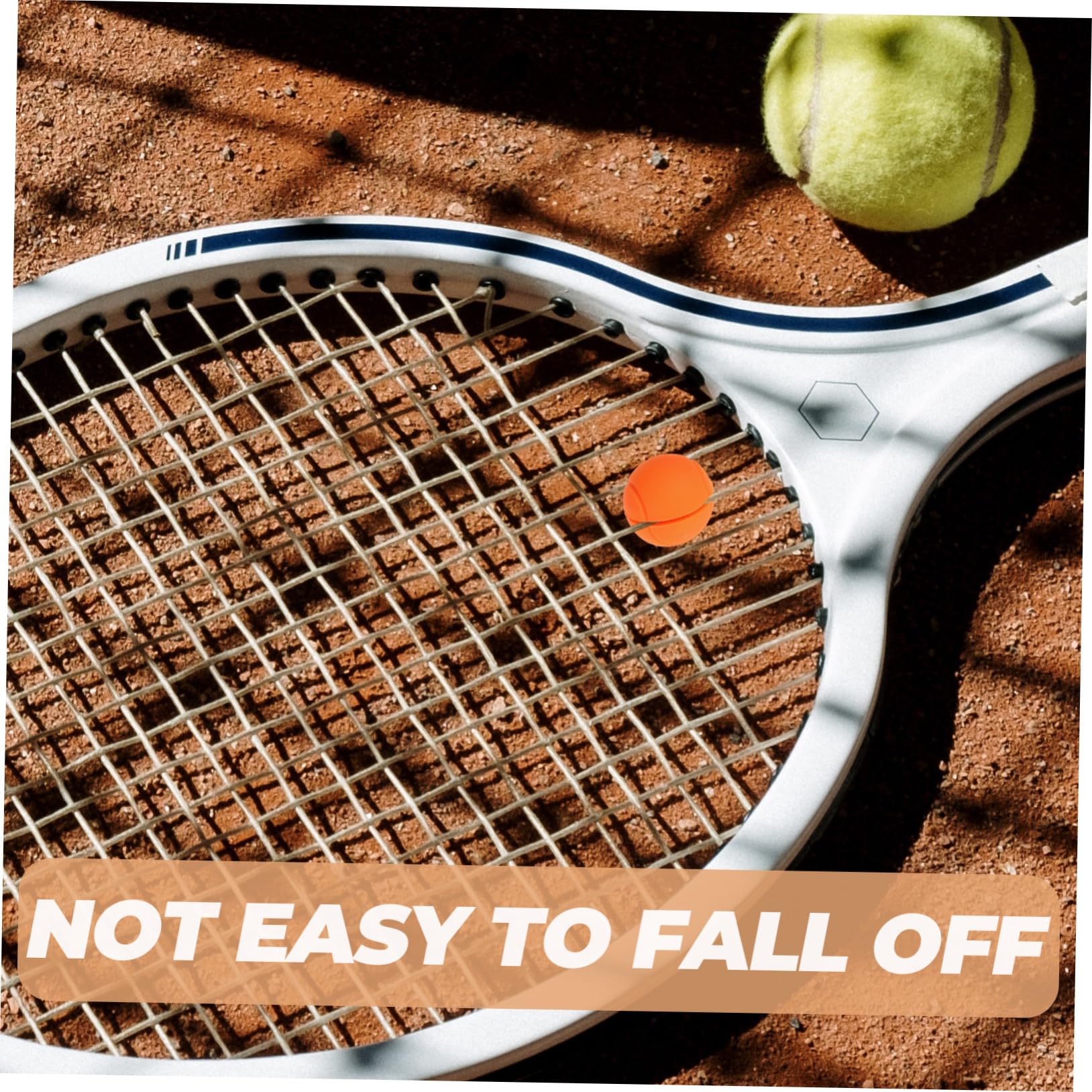 Hemobllo Tennisschläger Dämpfer Dämpfer Schläger Tennisschläger Absorber Tennisschläger Vibrationsdämpfer Tennisbälle Massen Tenniszubehör Kunststoff