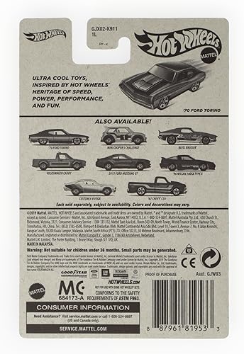 Miniatura 2 de Mattel Hot Wheels Flying Customs '70 Ford Torino