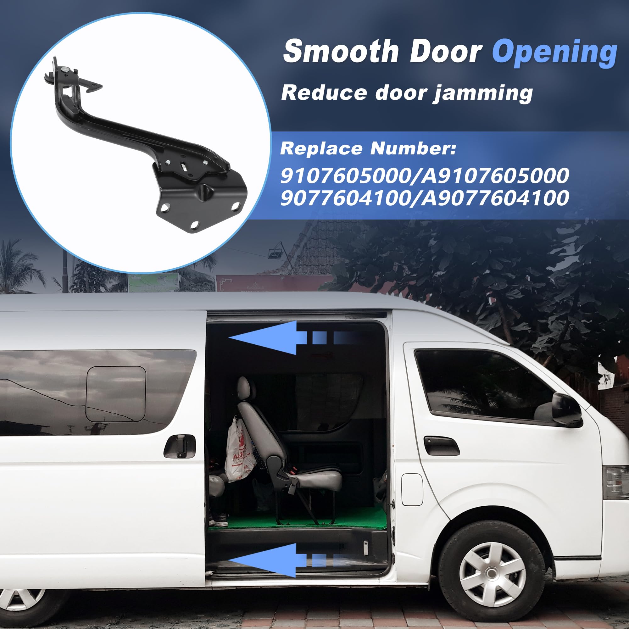 Motoforti Schiebetürrolle Untere Halterung Für Mercedes Sprinter 19-23