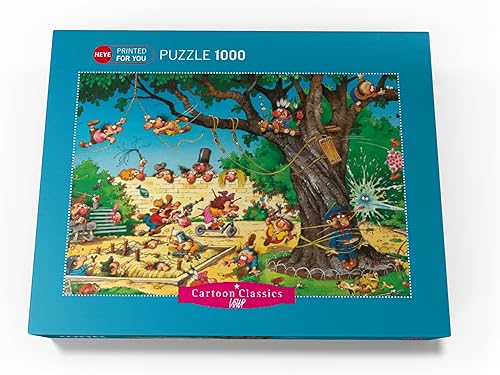 Miniatura 4 de MyPuzzle Playground - Jean-Jacques Loup - Clásicos de dibujos animados - Rompecabezas premium de 1000 piezas para adultos